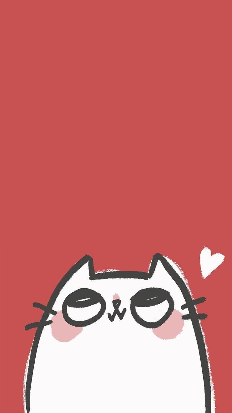750x1340 Cute Girly Red Wallpaper, Phone