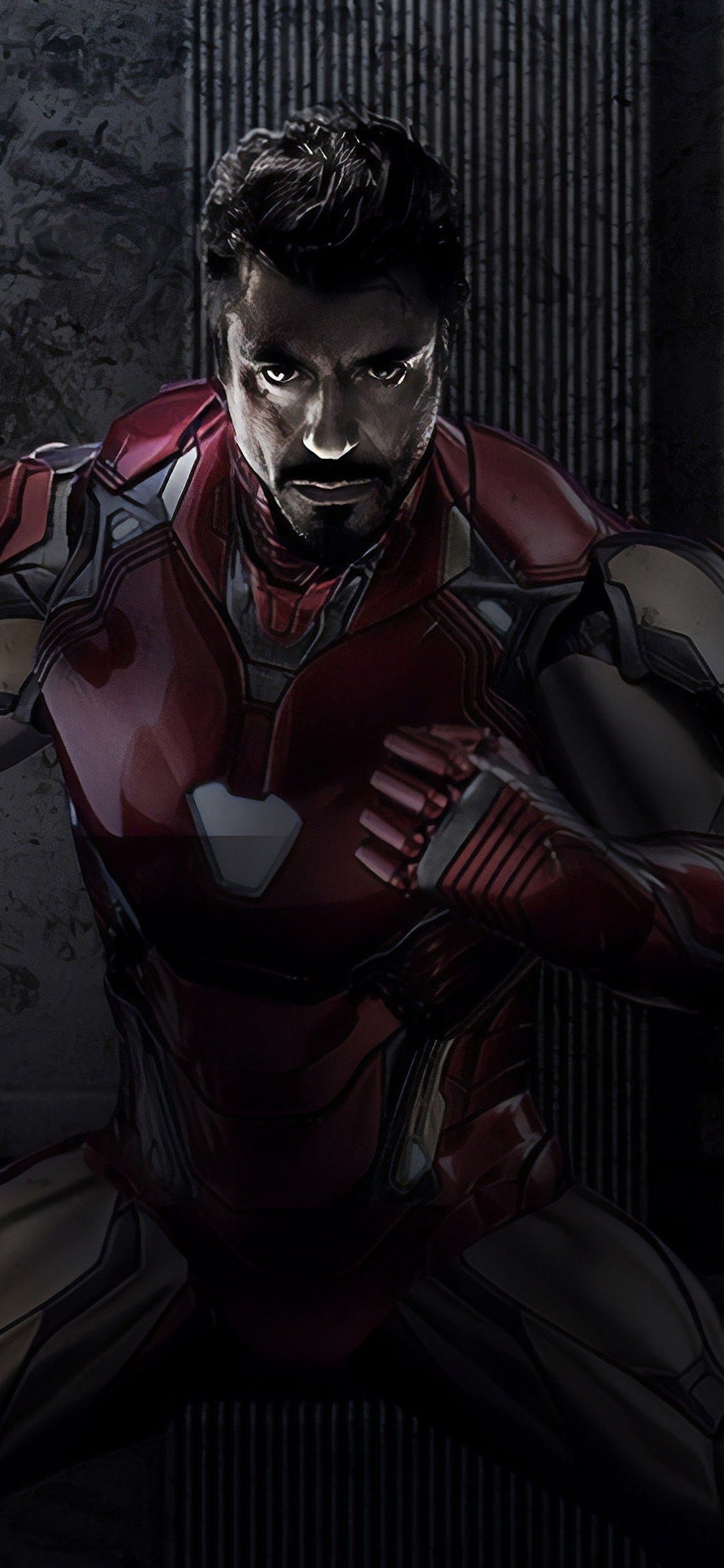 1130x2440 Iron Man Tony Stark Avengers Endgame 4K Wallpaper, Phone