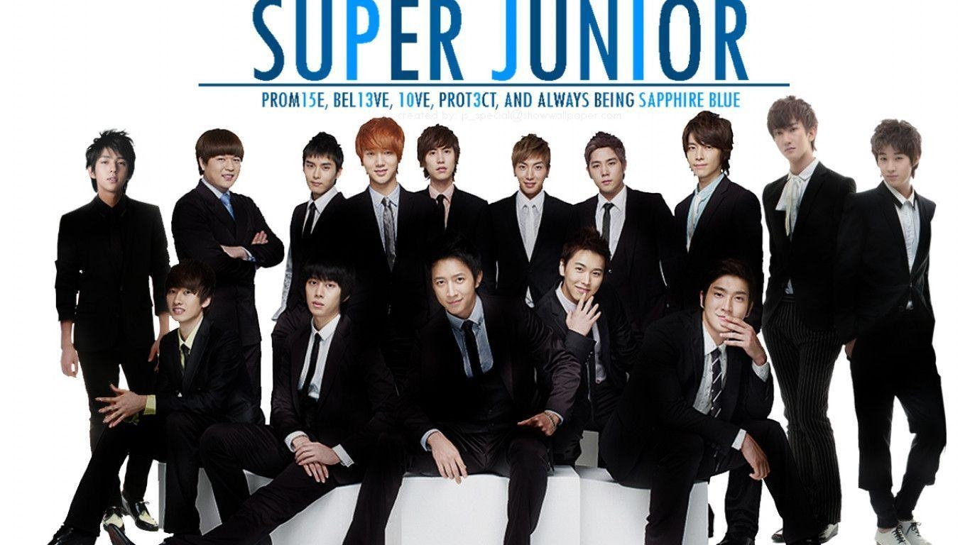 1370x770 Celebrity: Super Junior Sapphire Blue Wallpaper, suju photo cool, Desktop