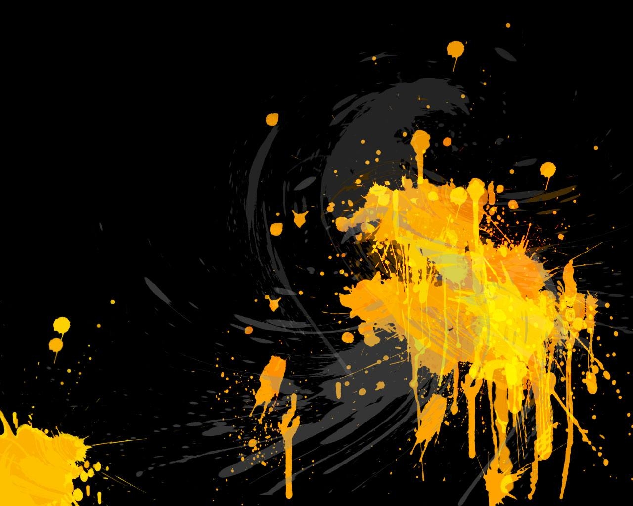 1280x1030 splatter paint wallpaper, Desktop