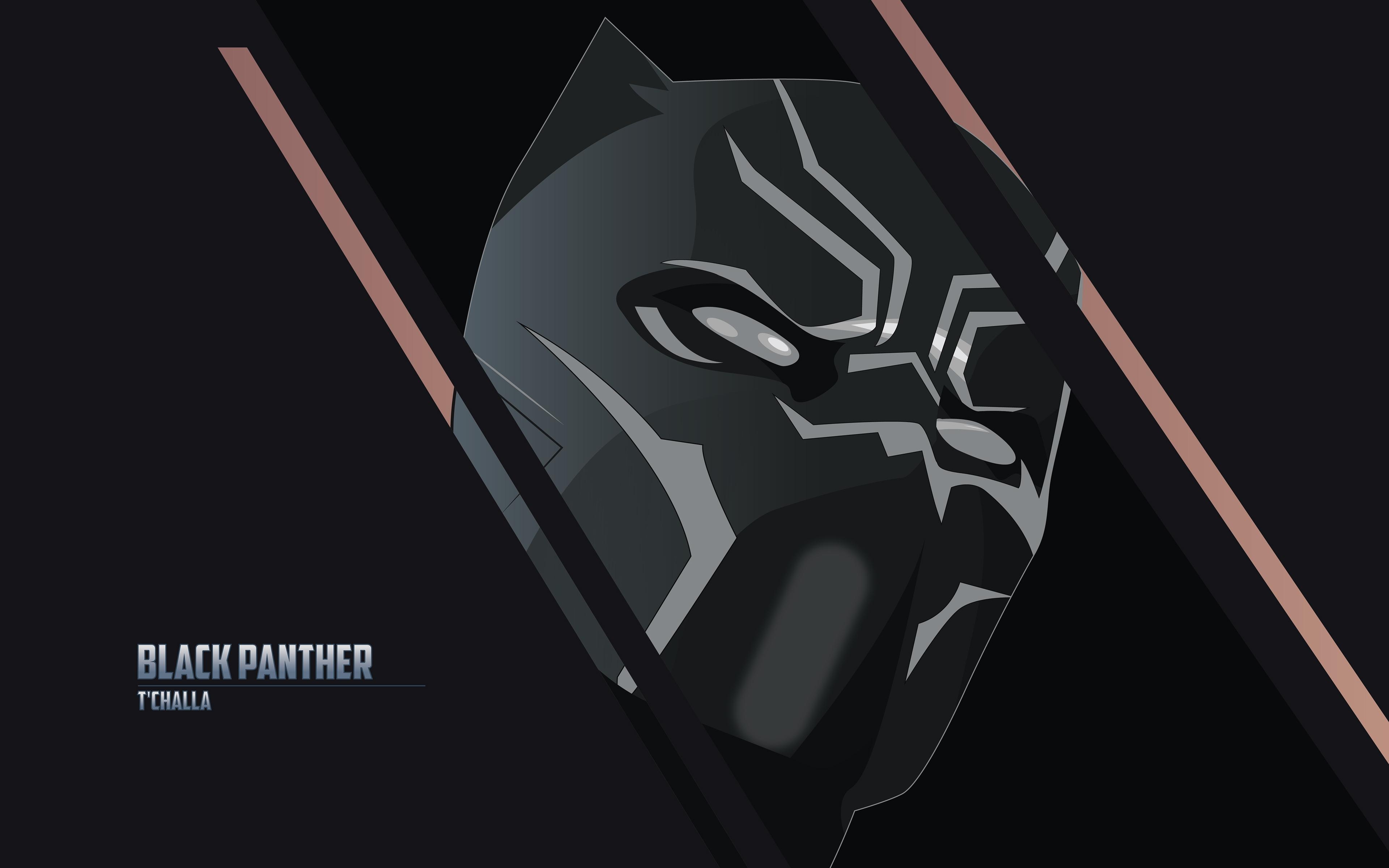 3840x2400 T'Challa The Black Panther 4K Wallpaper, Desktop