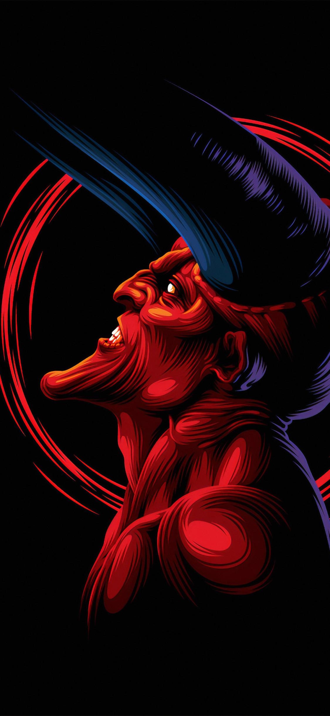 1130x2440 Demon Devil iPhone XS, iPhone iPhone X HD 4k, Phone