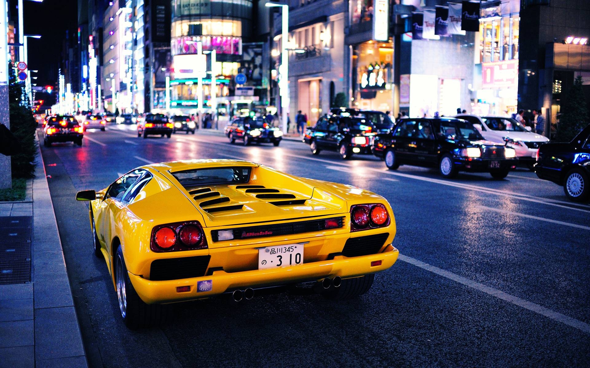 1920x1200 Yellow Lamborghini Diablo Wallpaperx1200, Desktop