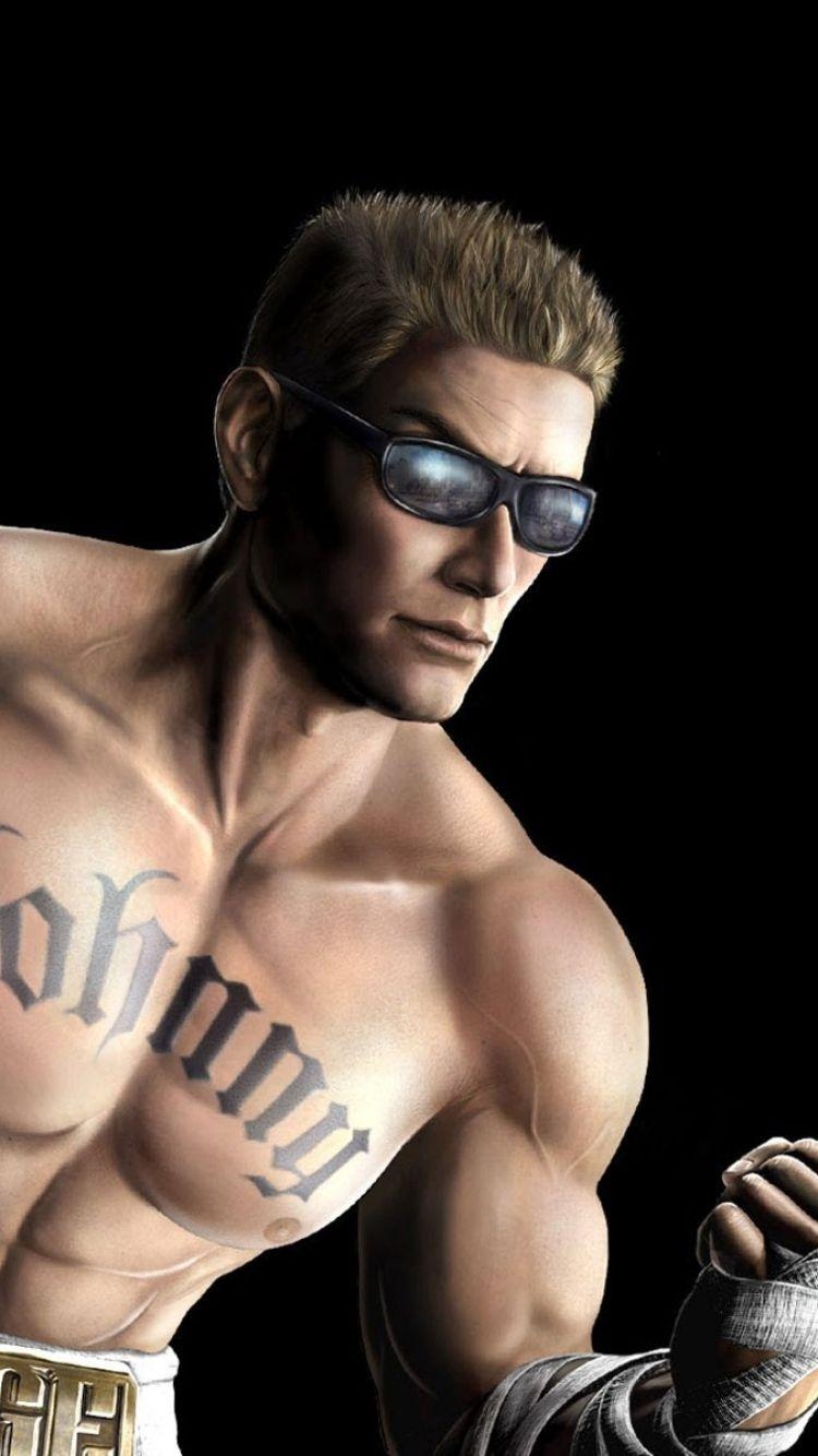 750x1340 Download Wallpaper  Johnny cage, Mortal kombat, Earthly, Phone