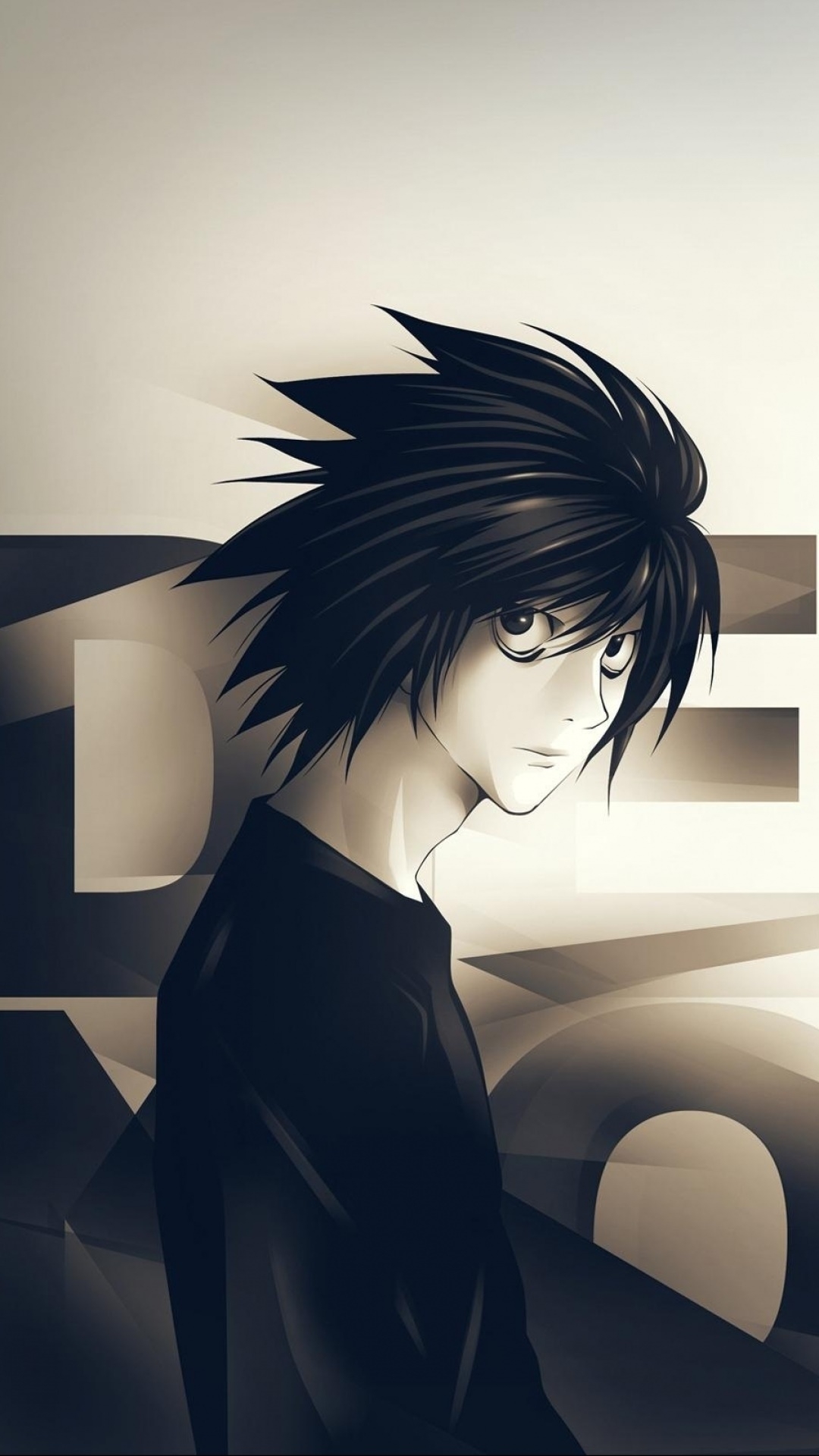 1080x1920 Wallpaper / Anime Death Note Phone Wallpaper, L (Death Note), Light Yagami,  free download, Phone