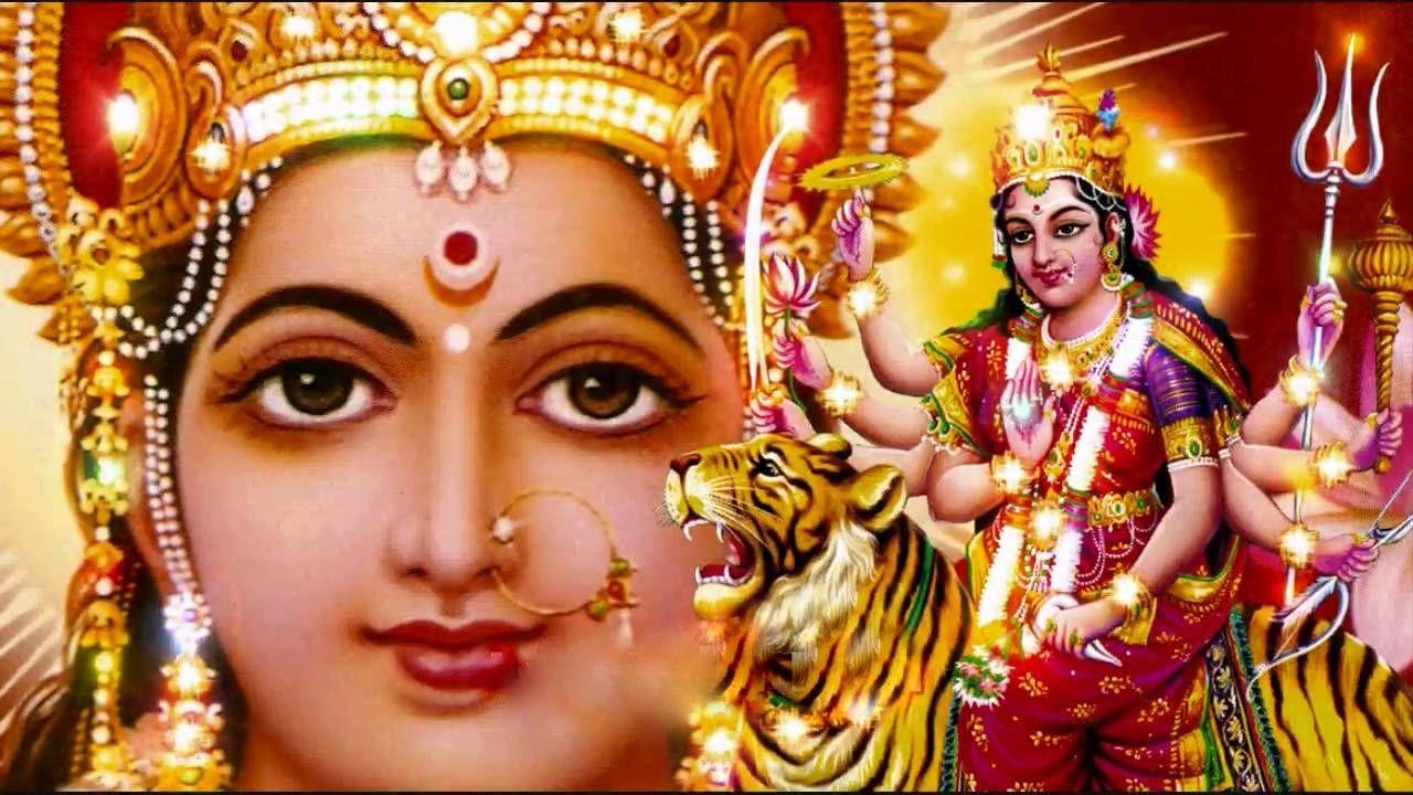 1280x720 2018! Happy Durga Puja SMS Wishes Greetings Whatsapp Status Dp, Desktop