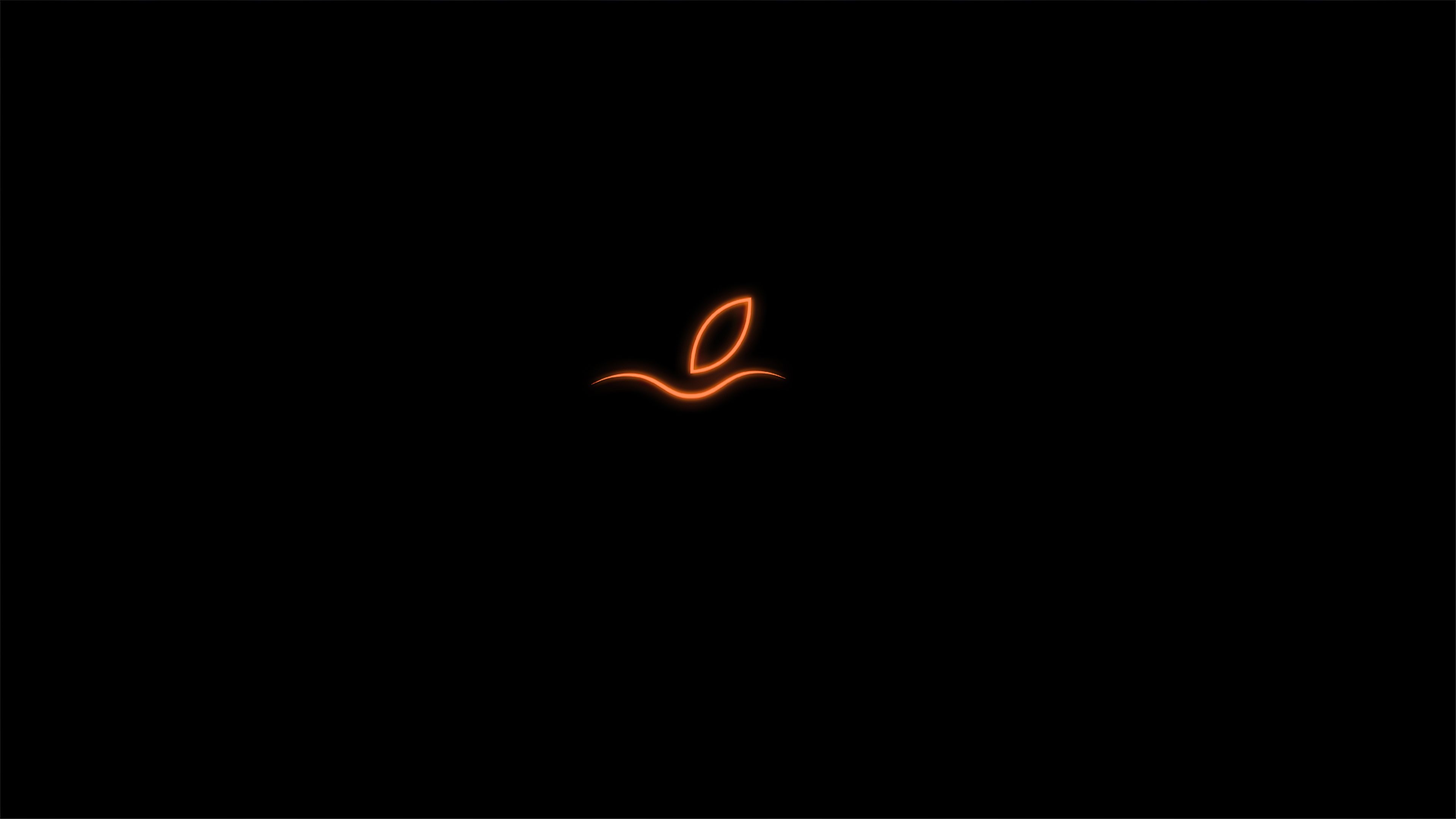 3840x2160 Glowing Apple Logo 4k, HD Computer, 4k Wallpaper, Image, Background, Photo and Picture, Desktop