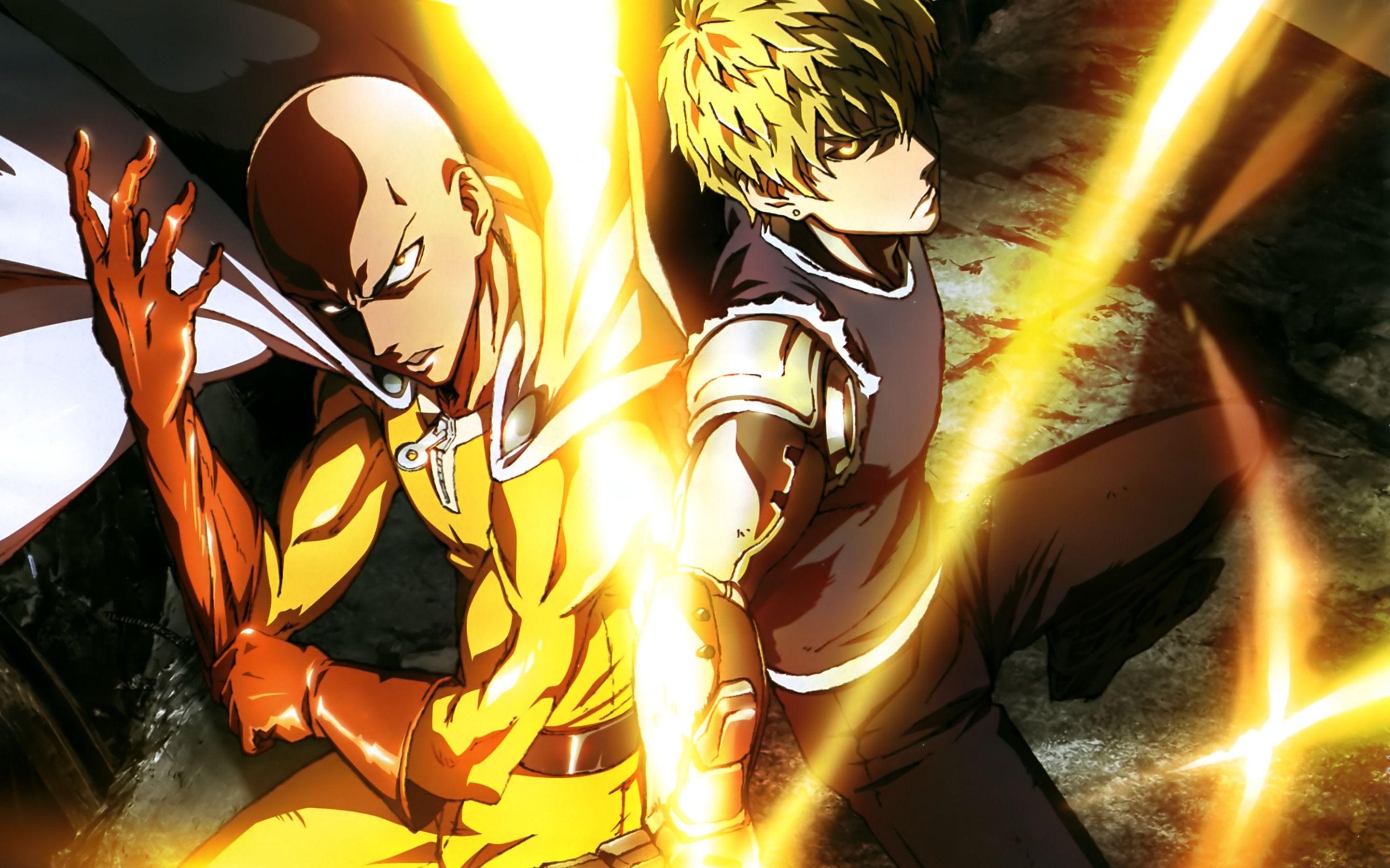 2880x1800 Saitama (One Punch Man) HD Wallpaper. Background, Desktop