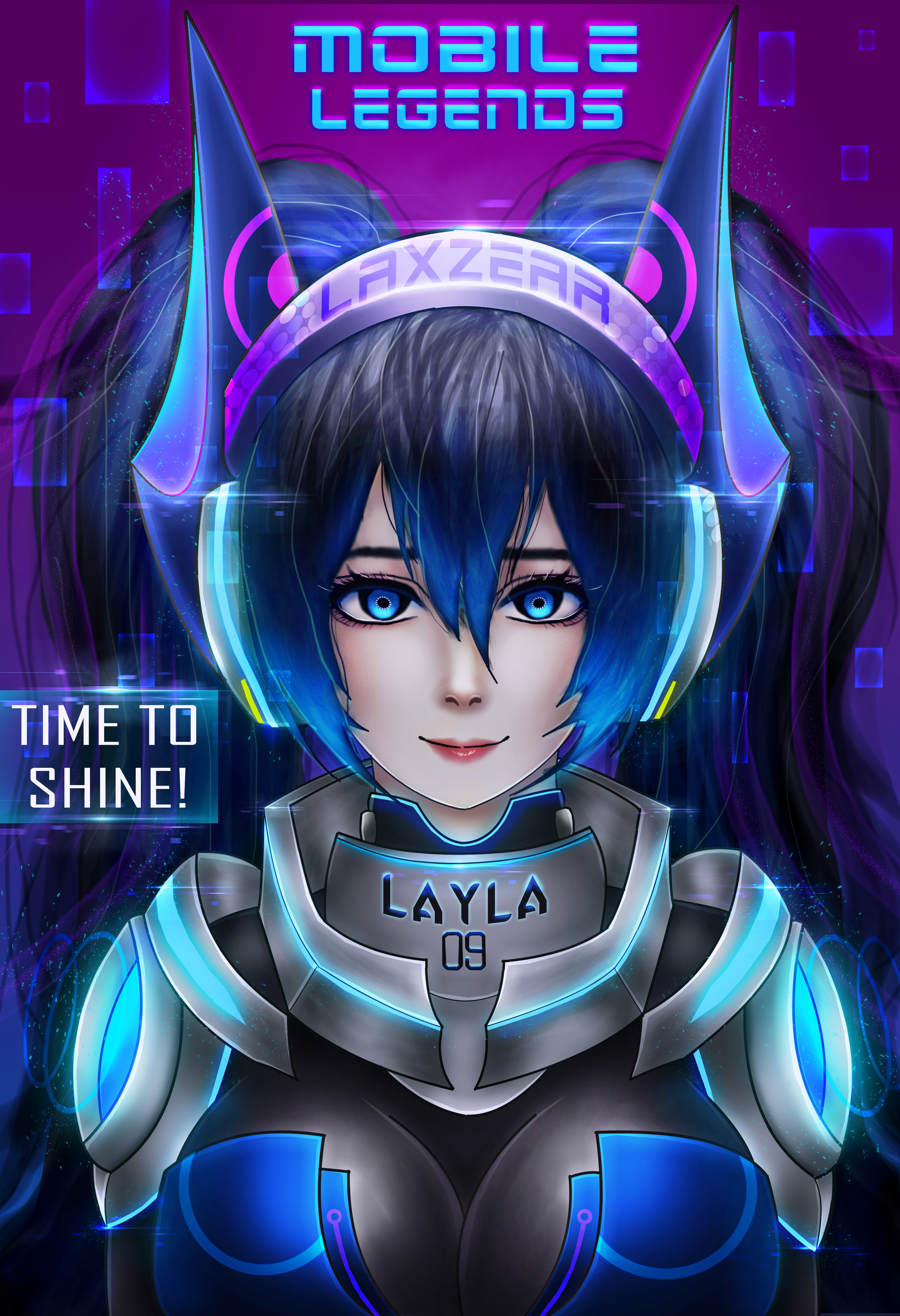 1920x2810 Layla ( Mobile Legends ), Laxzear Zloxian, Phone