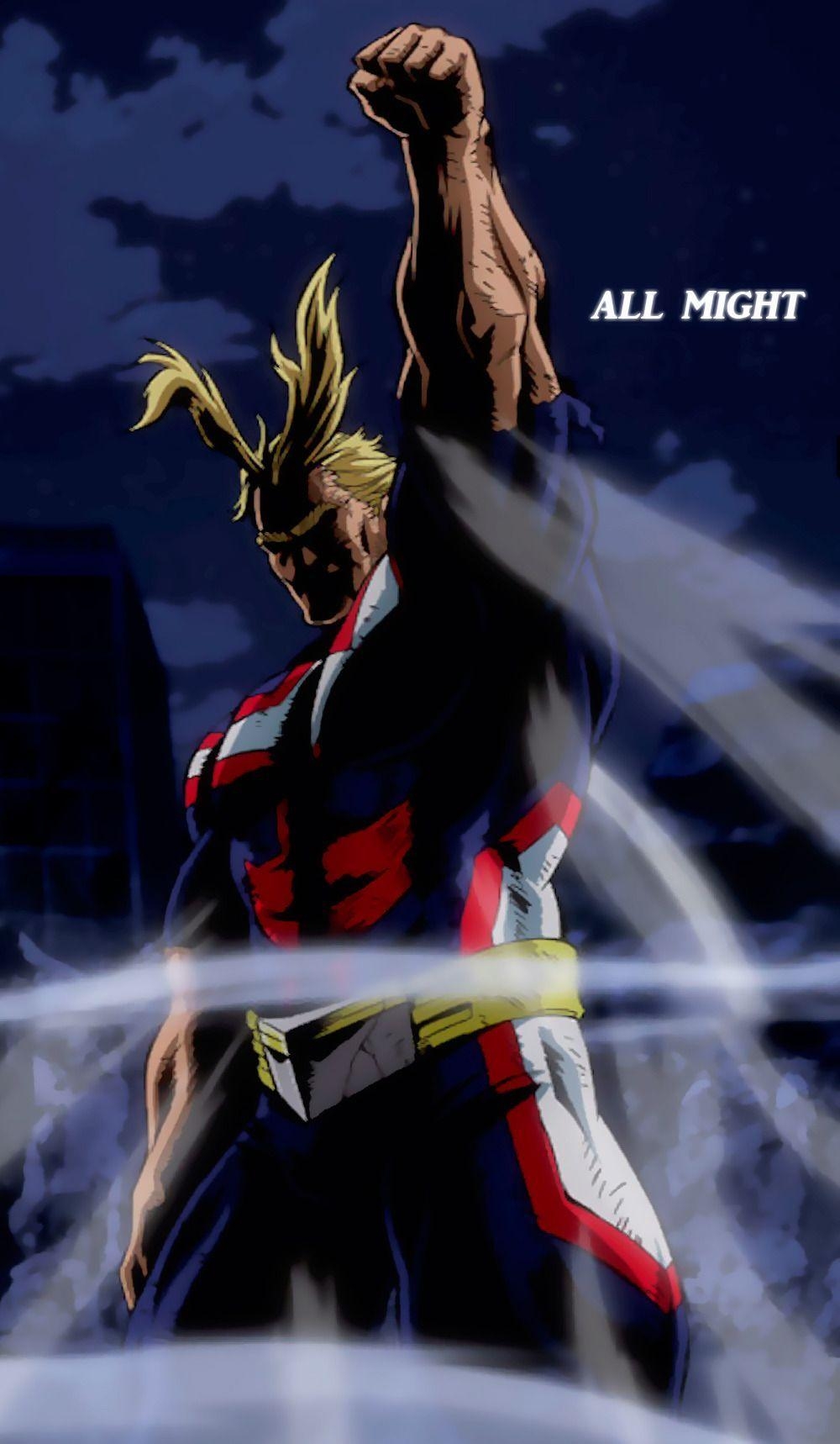 1000x1720 All Might. Wallpaper. Fondos. My hero academia, Boku no hero, Phone