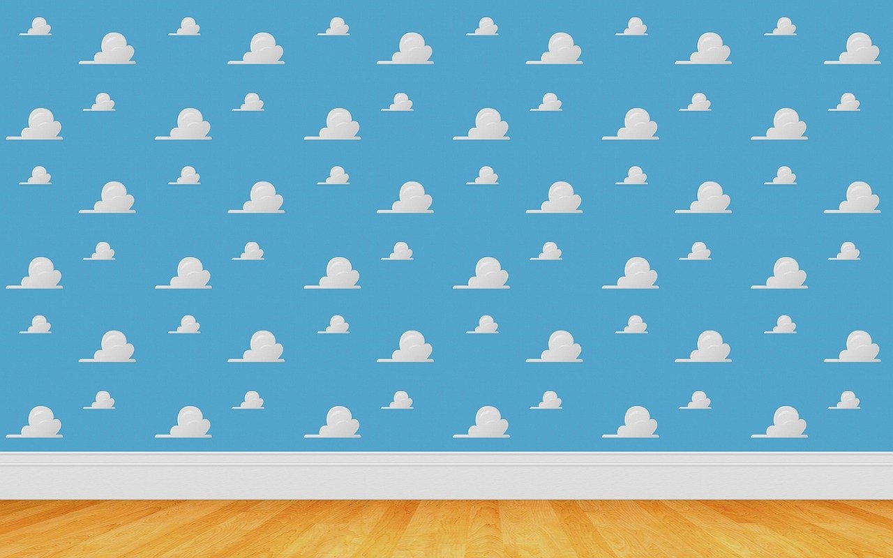 1280x800 Download Toy Story Background Clouds White Clouds Royalty Free Stock Illustration Image, Desktop