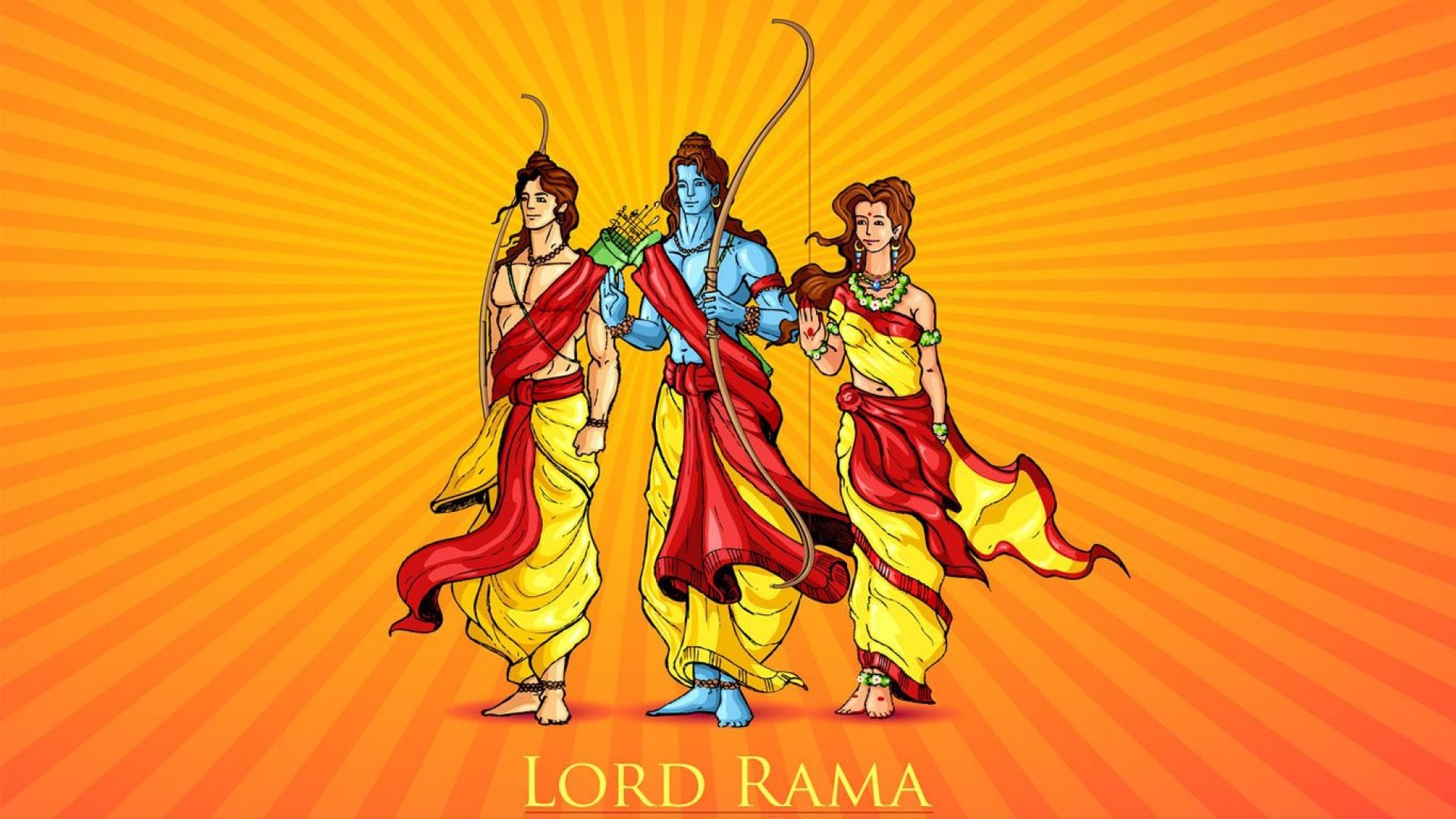 1920x1080 Ram Laxman Sita Photo HD. Hindu Gods and Goddesses, Desktop