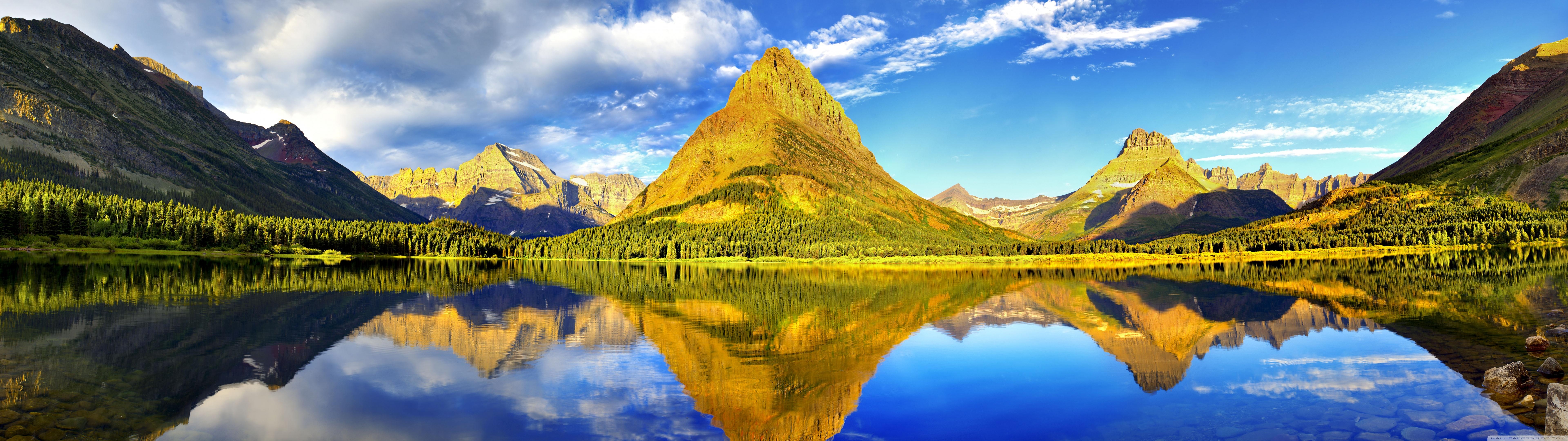 7680x2160 Mountain 4k dual monitor wallpaper unknown, Dual Screen