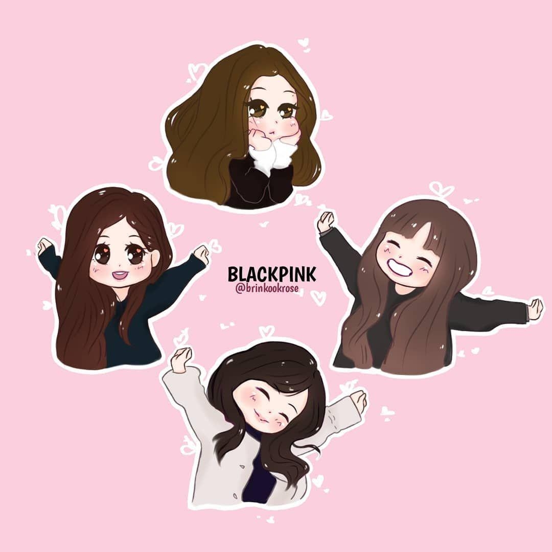 1080x1080 Trendy Chibi Jisoo Blackpink In Your Area Chibi With, Phone