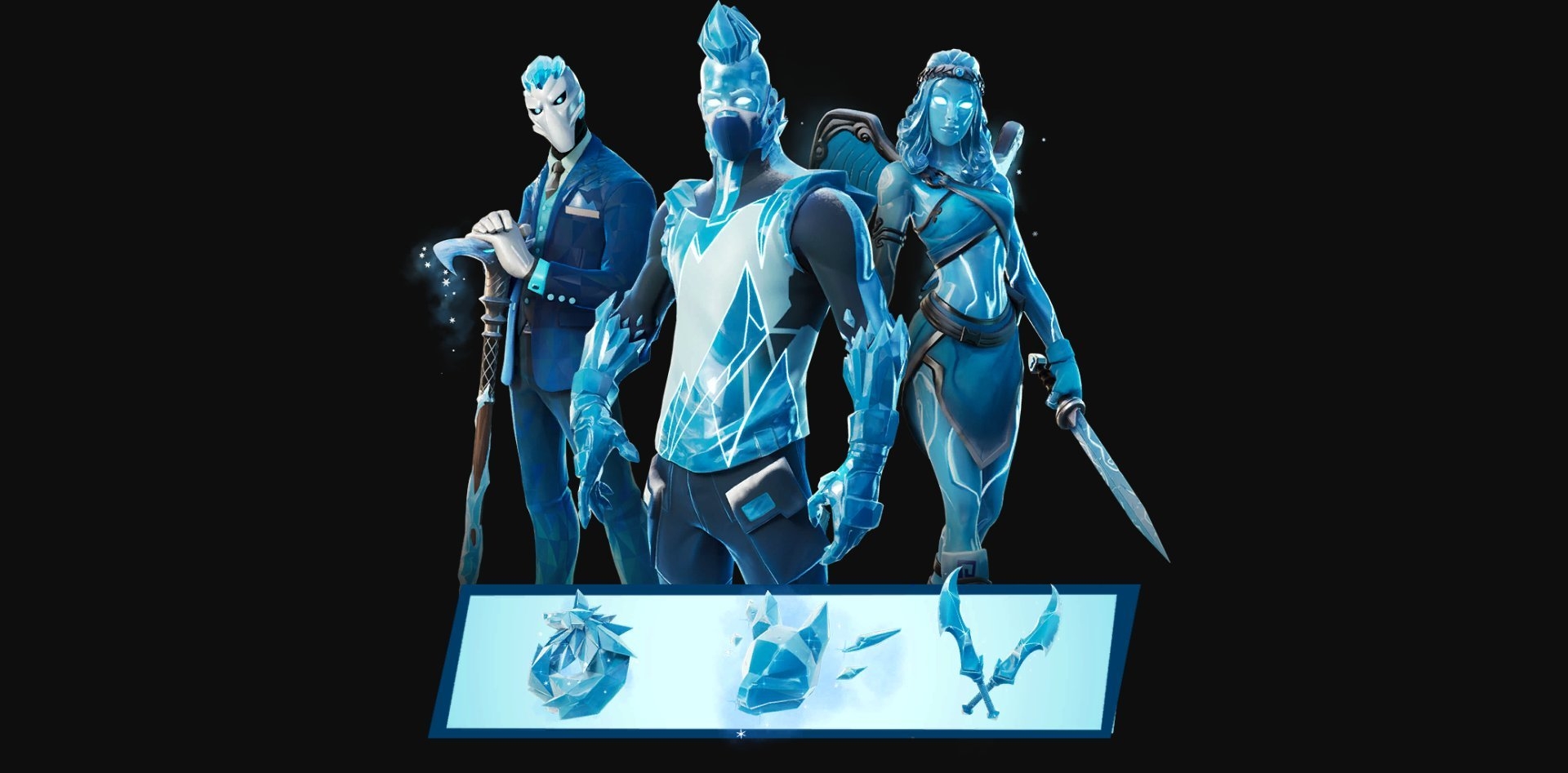 1920x950 Frost Broker Fortnite wallpaper, Dual Screen