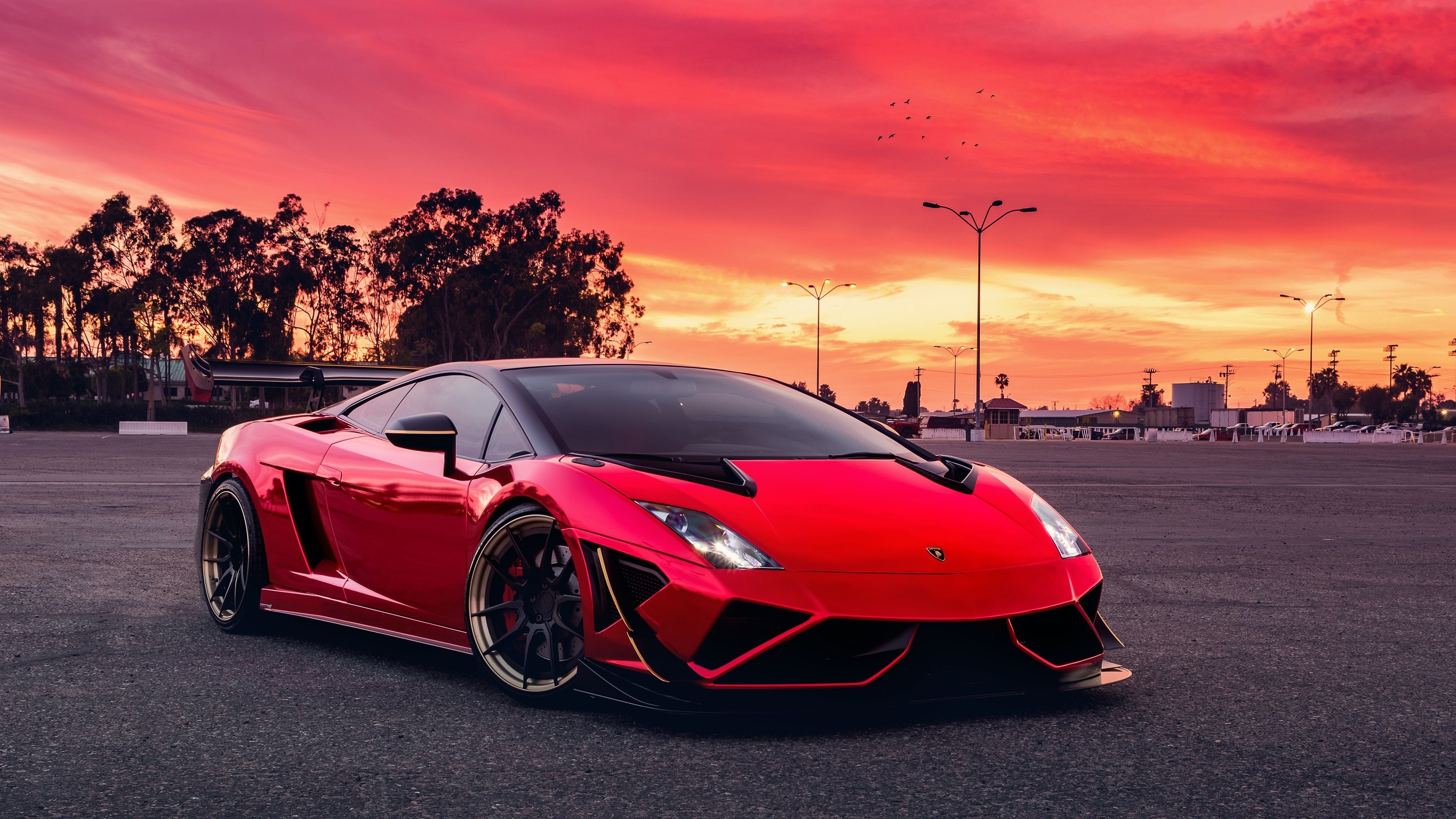 3840x2160 Colorful Lamborghini Wallpaper, Desktop