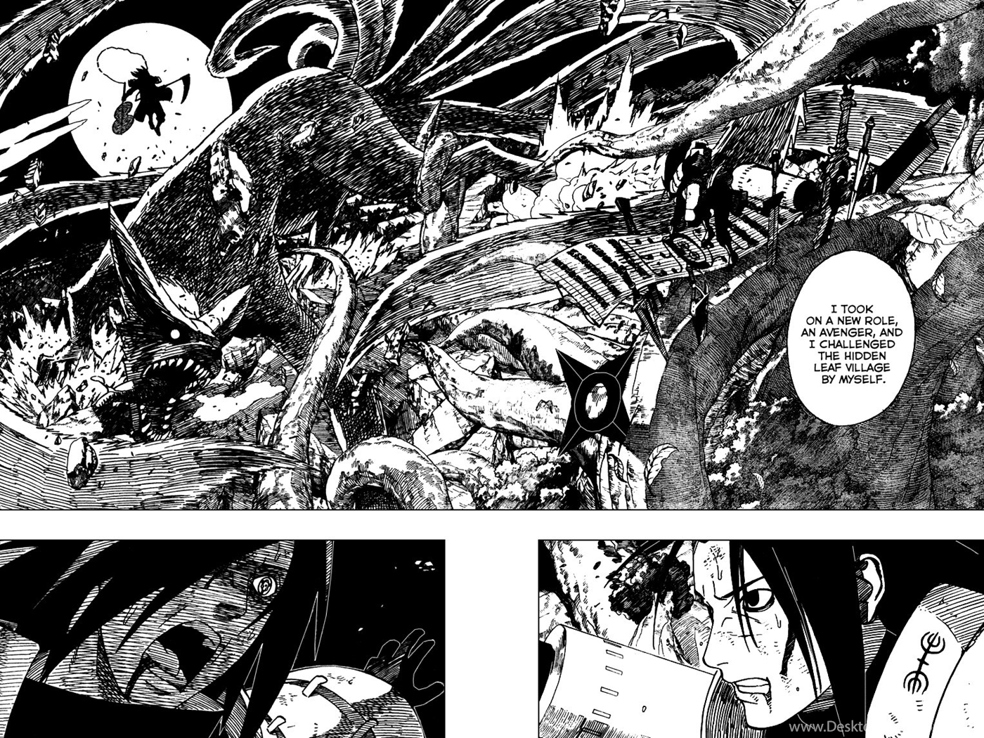 1400x1050 Naruto Shippuden Kyuubi Manga Hashirama Senju Uchiha Madara Desktop Background, Desktop