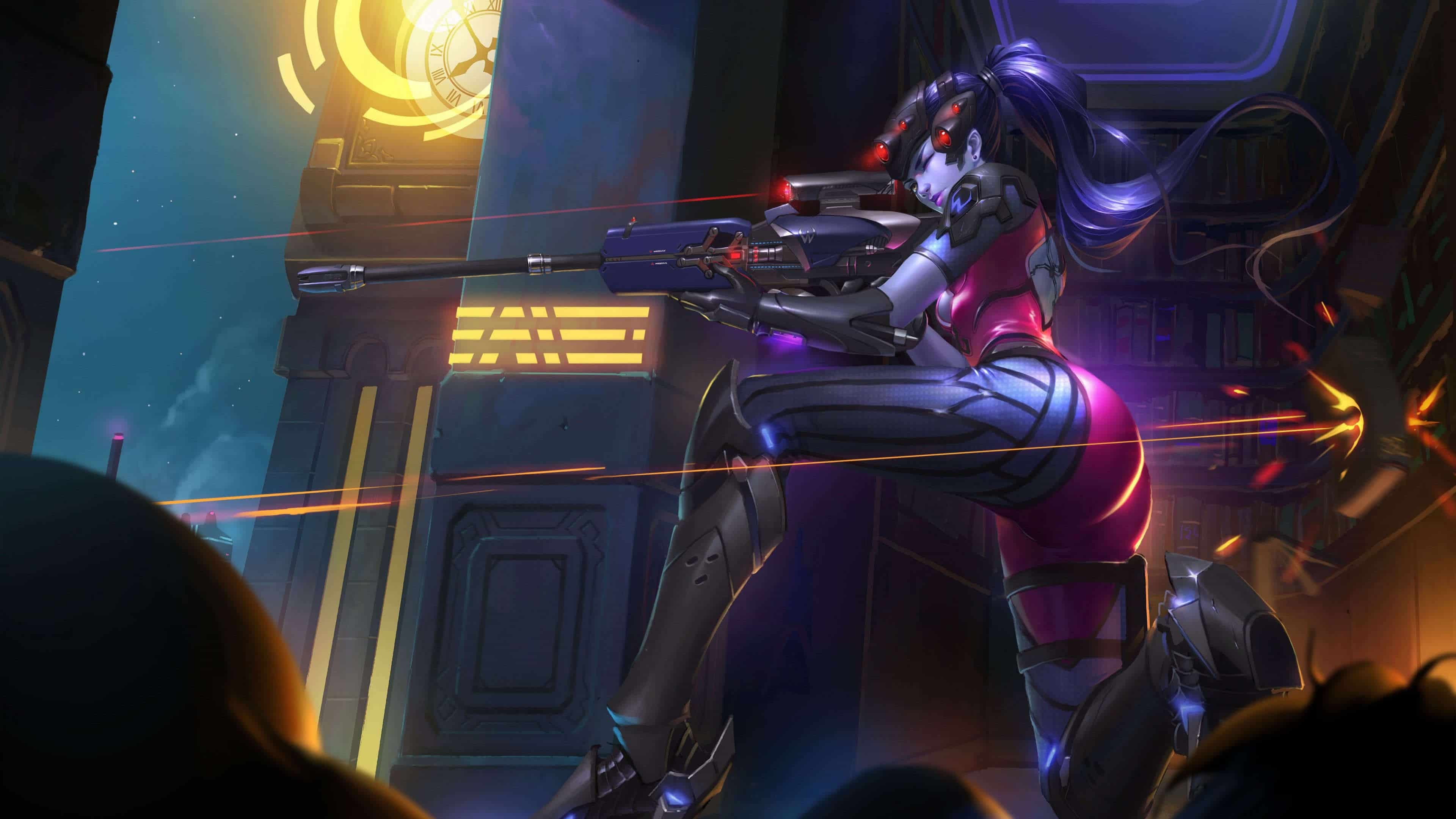 3840x2160 Overwatch Widowmaker UHD 4K Wallpaper, Desktop