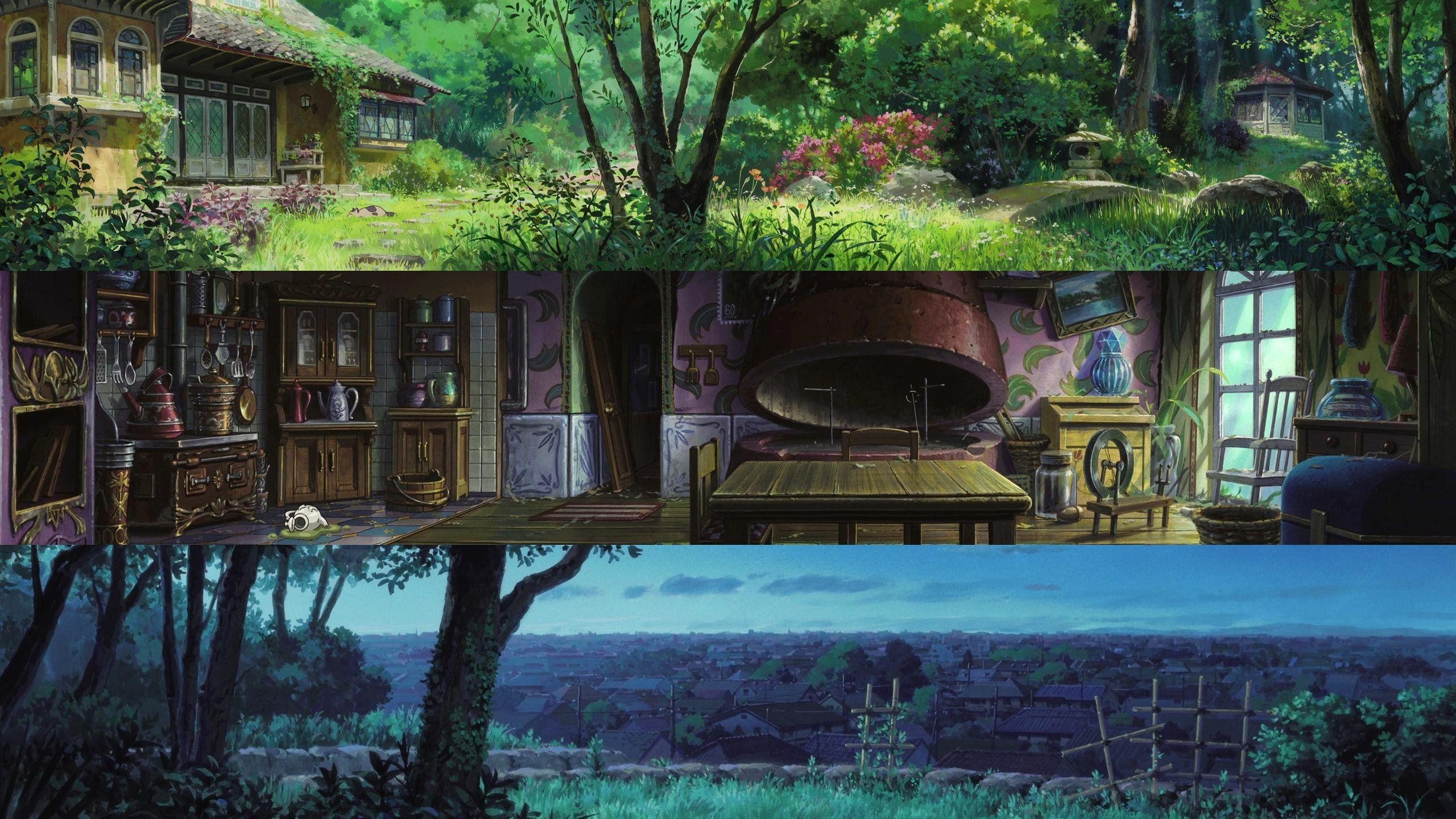 2560x1440 Studio Ghibli Wallpaper, Desktop