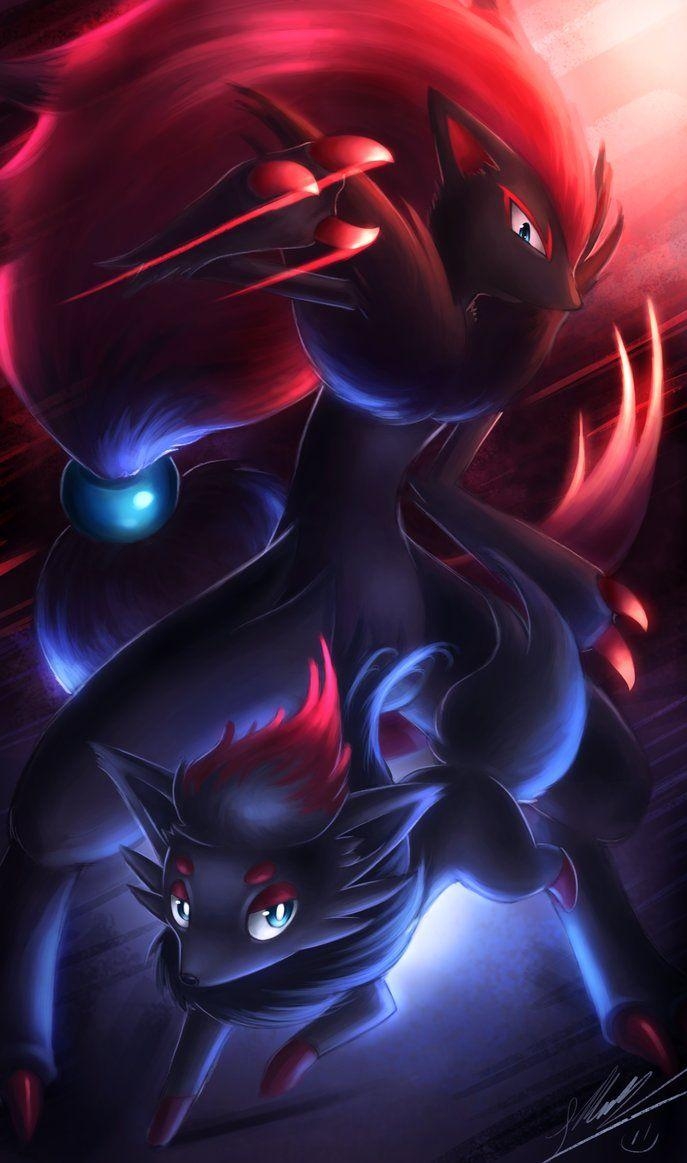 690x1170 Zorua and Zoroark, Phone