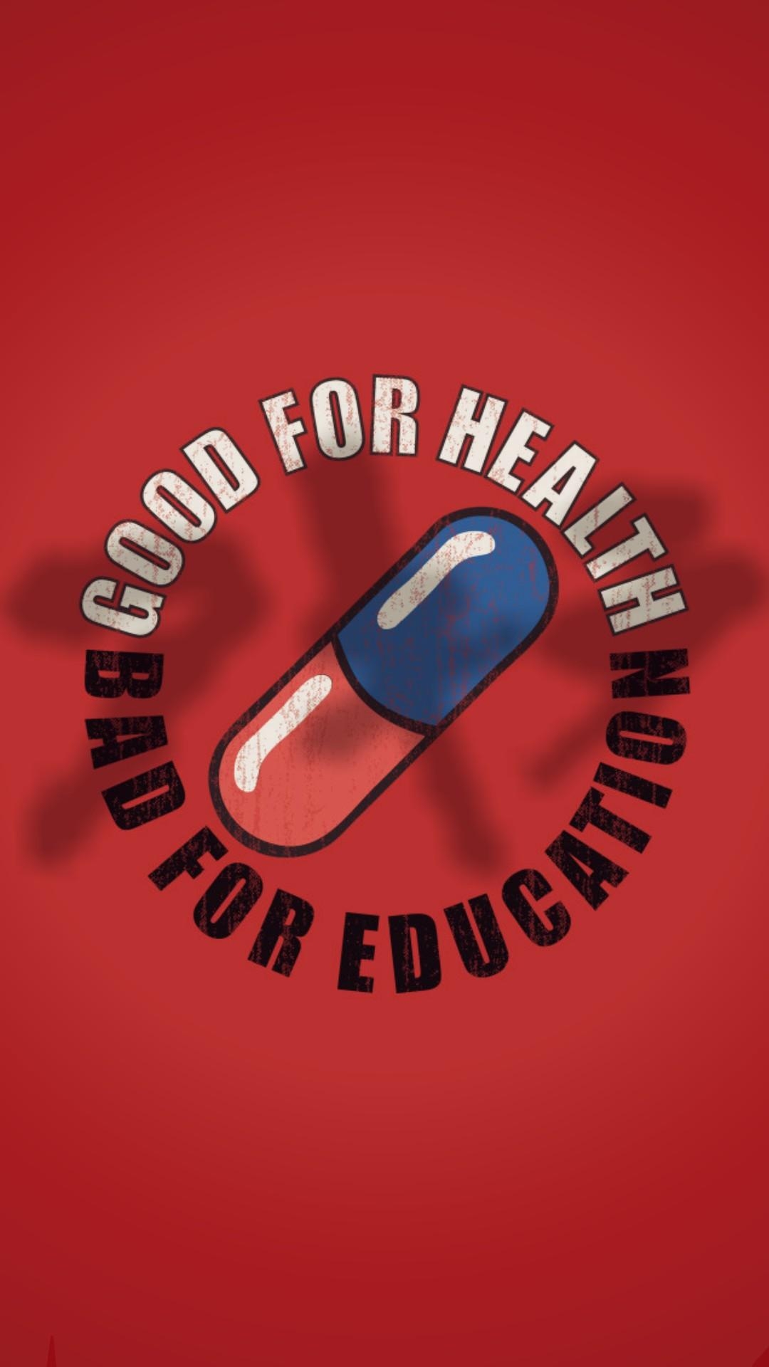 1080x1920 Akira Pill Good For Health Bad For Education Wallpaper & Background Download, Phone