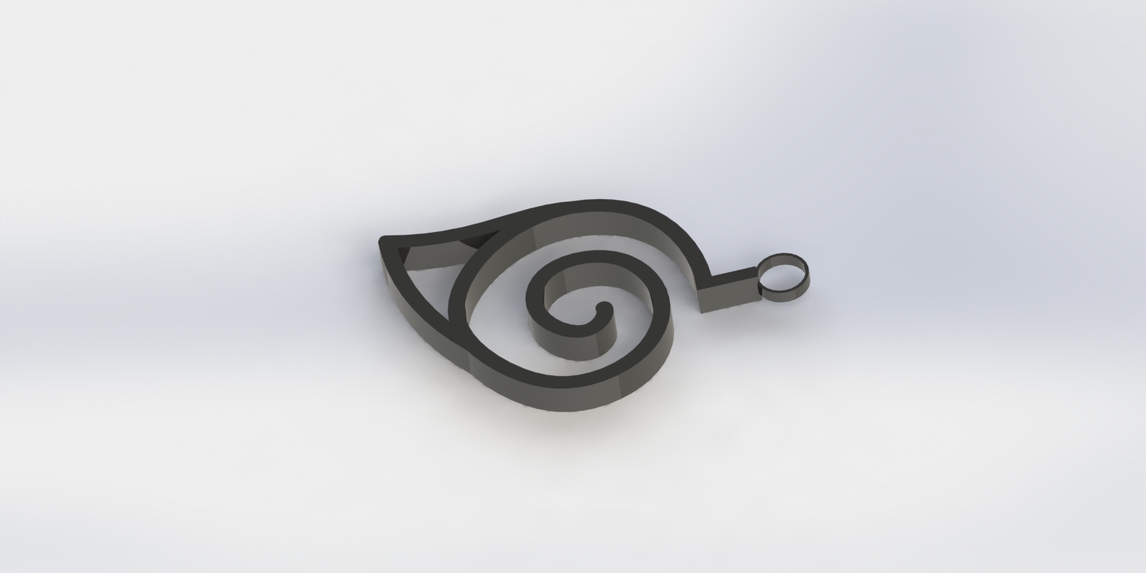 1640x820 STL file hidden leaf symbol・3D printable model to download・Cults, Dual Screen