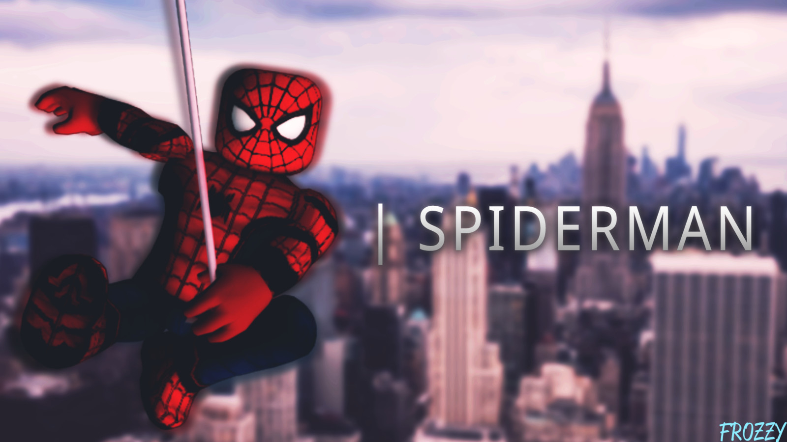 1600x900 Spiderman render GFX, Jordan Williams, Desktop