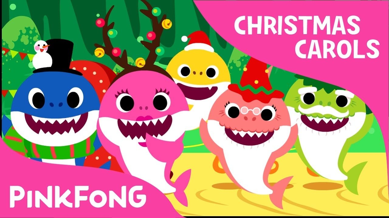 1280x720 Christmas Sharks. Christmas Carols. Pinkfong Songs for Children, Desktop