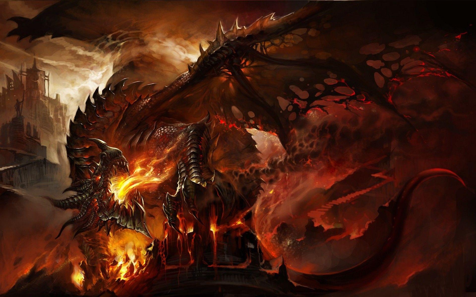 1920x1200 Wallpaper Dragons, Desktop