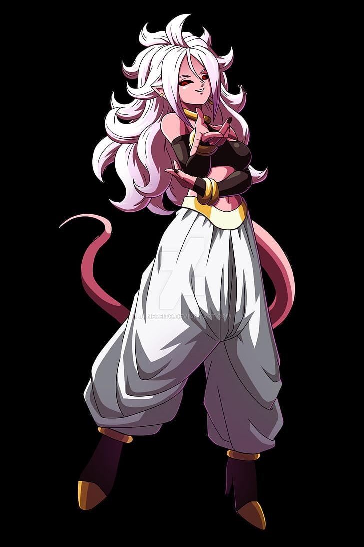 730x1100 HD wallpaper: Android 21 from Dragon Ball, Dragon Ball, Phone