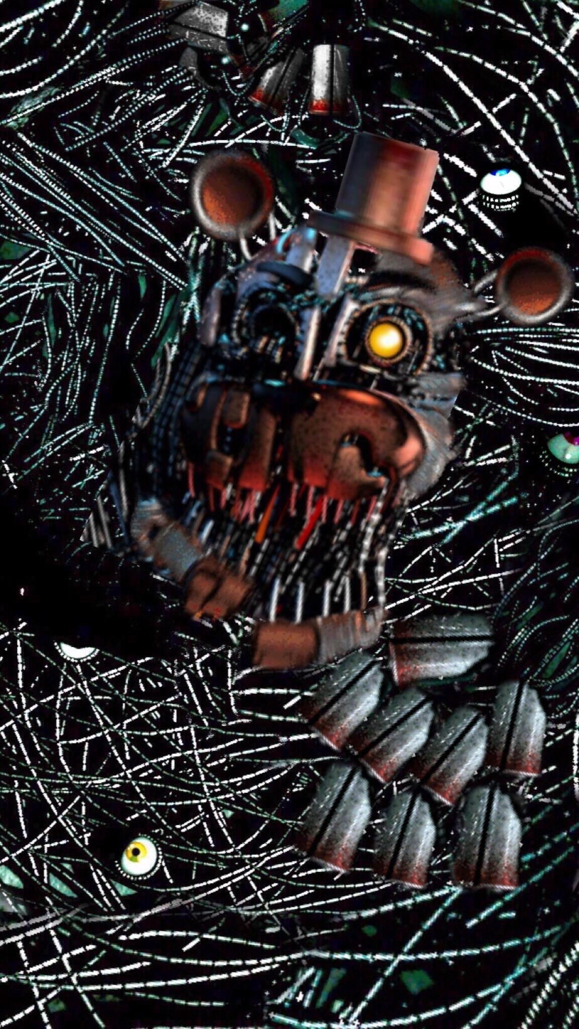 1160x2050 Molten Freddy IPhone Wallpaper, Phone