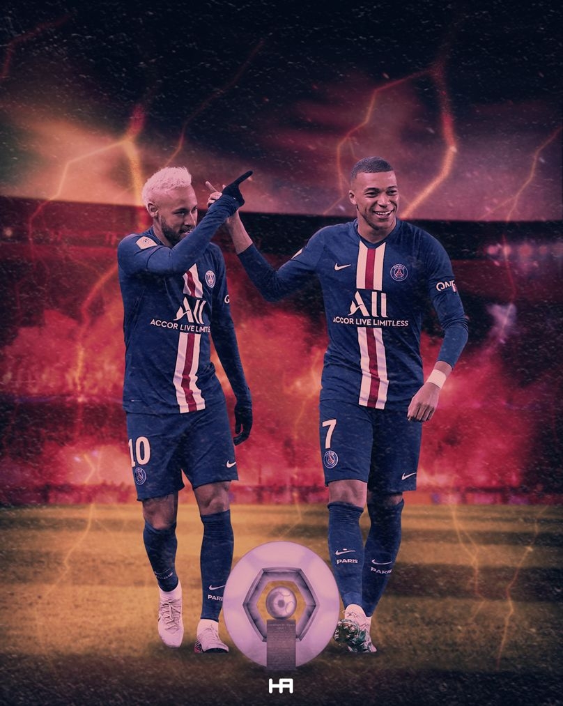 810x1020 Neymar and Mbappé. Neymar, Football image, Psg, Phone