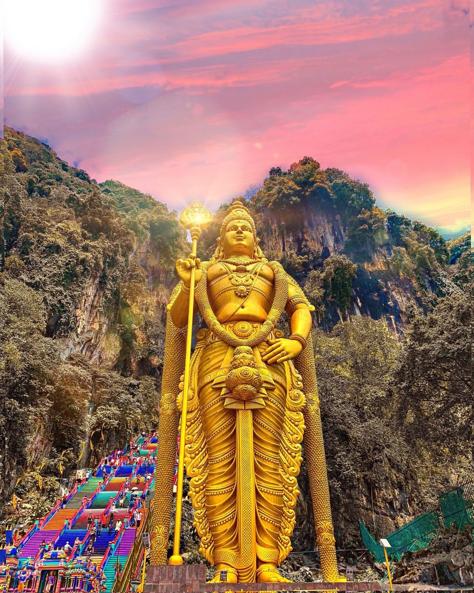 1540x1920 Batu Caves Murugan Temple Kuala Lumpur Malaysia. Batu caves, Malaysia travel, Kuala lumpur, Phone