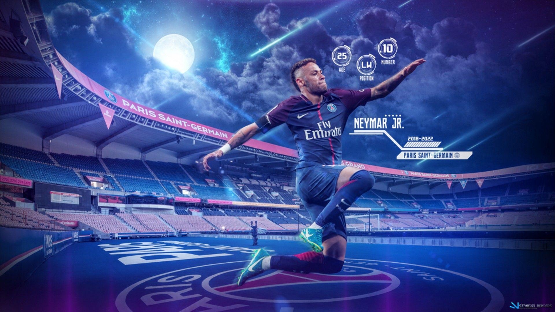 1920x1080 Neymar PSG HD Wallpaper 2018 Wallpaper HD, Desktop