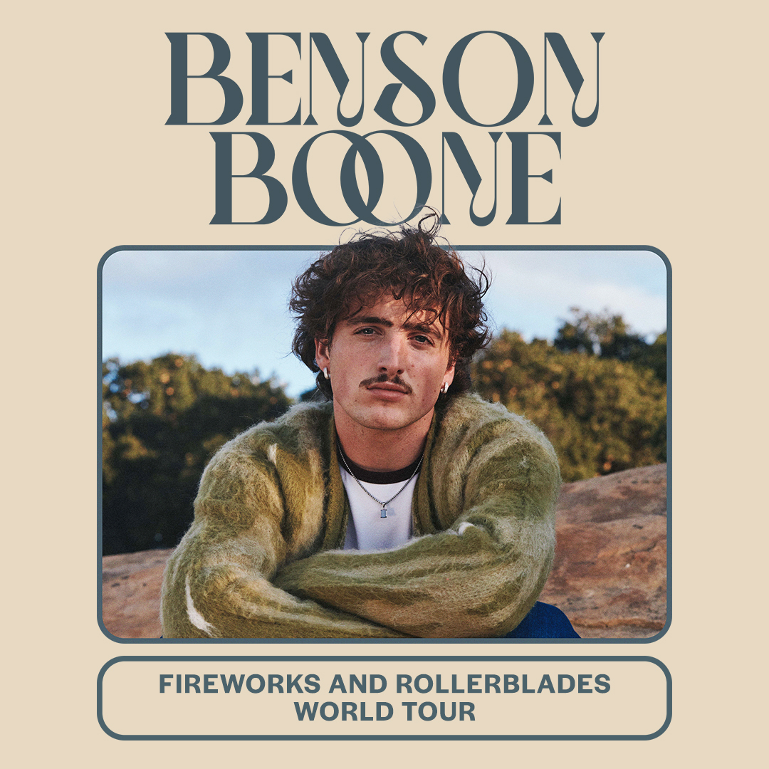 1080x1080 Benson Boone. Concert Dates & Tickets, Phone