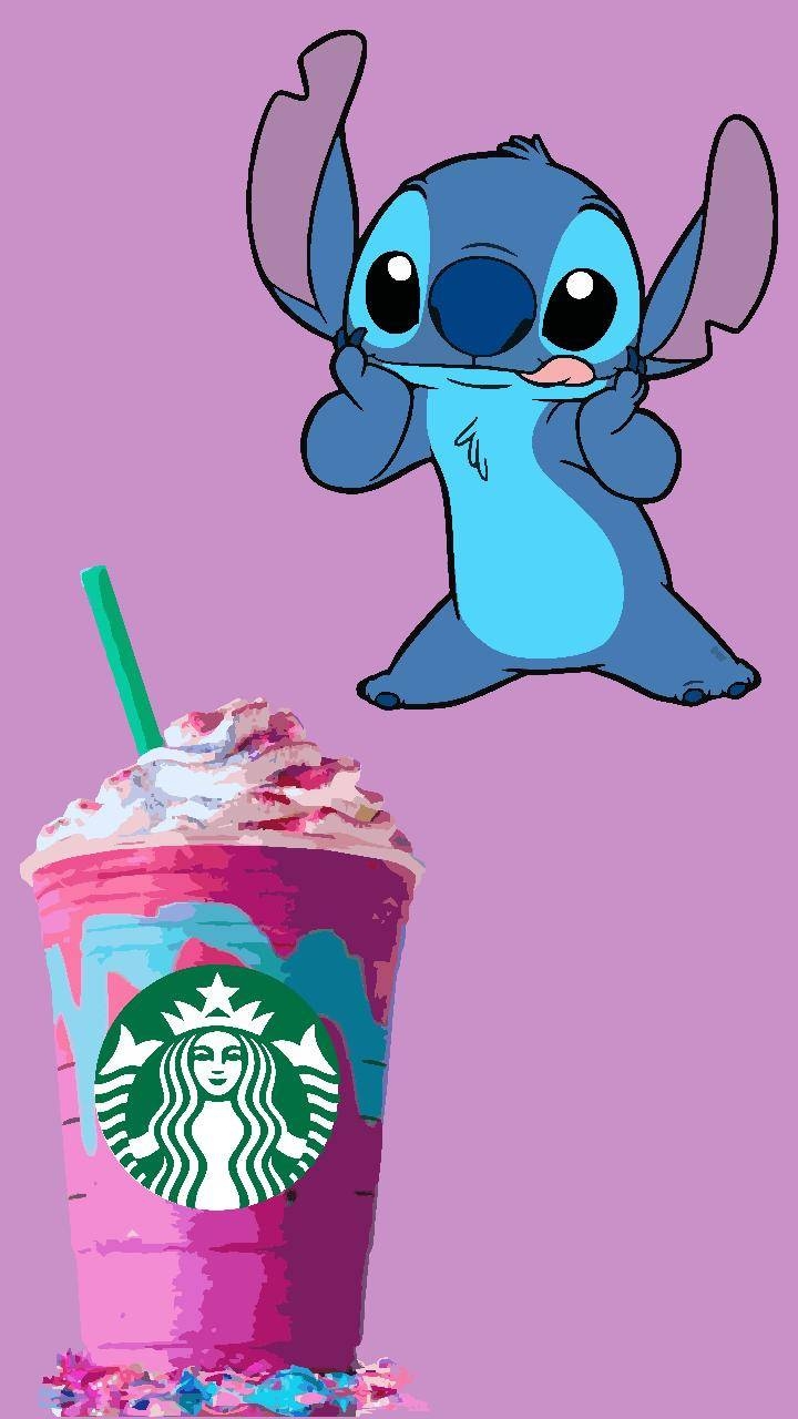 720x1280 Stitch and starbucks wallpaper by.zedge.net, Phone