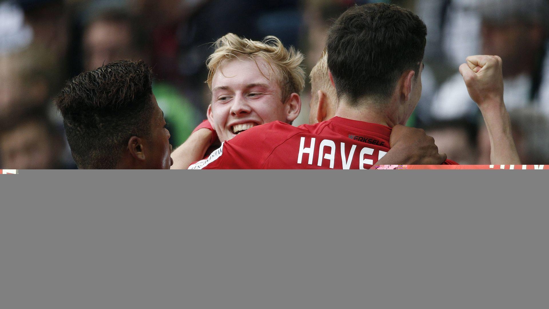 1920x1080 Bundesliga. Fortnite celebration for Bayer Leverkusen duo Julian, Desktop