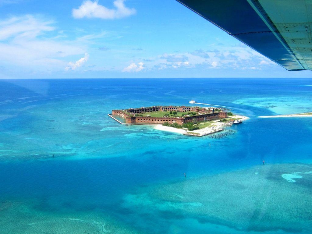 1030x770 Fort Jefferson Dry Tortugas (265 365). From The Seaplane, Desktop