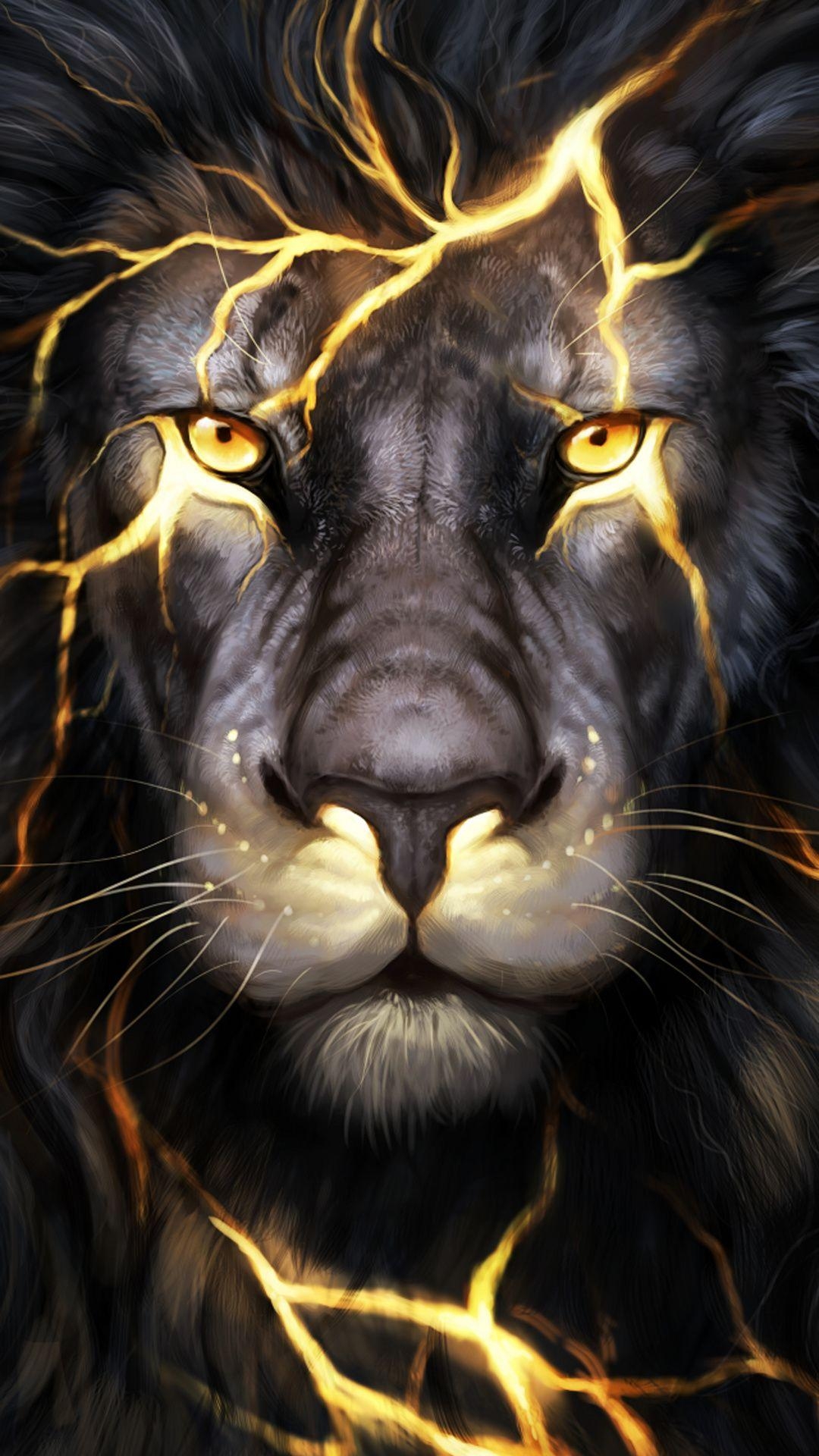 1080x1920 Lion live wallpaper, Lion wallpaper.com, Phone