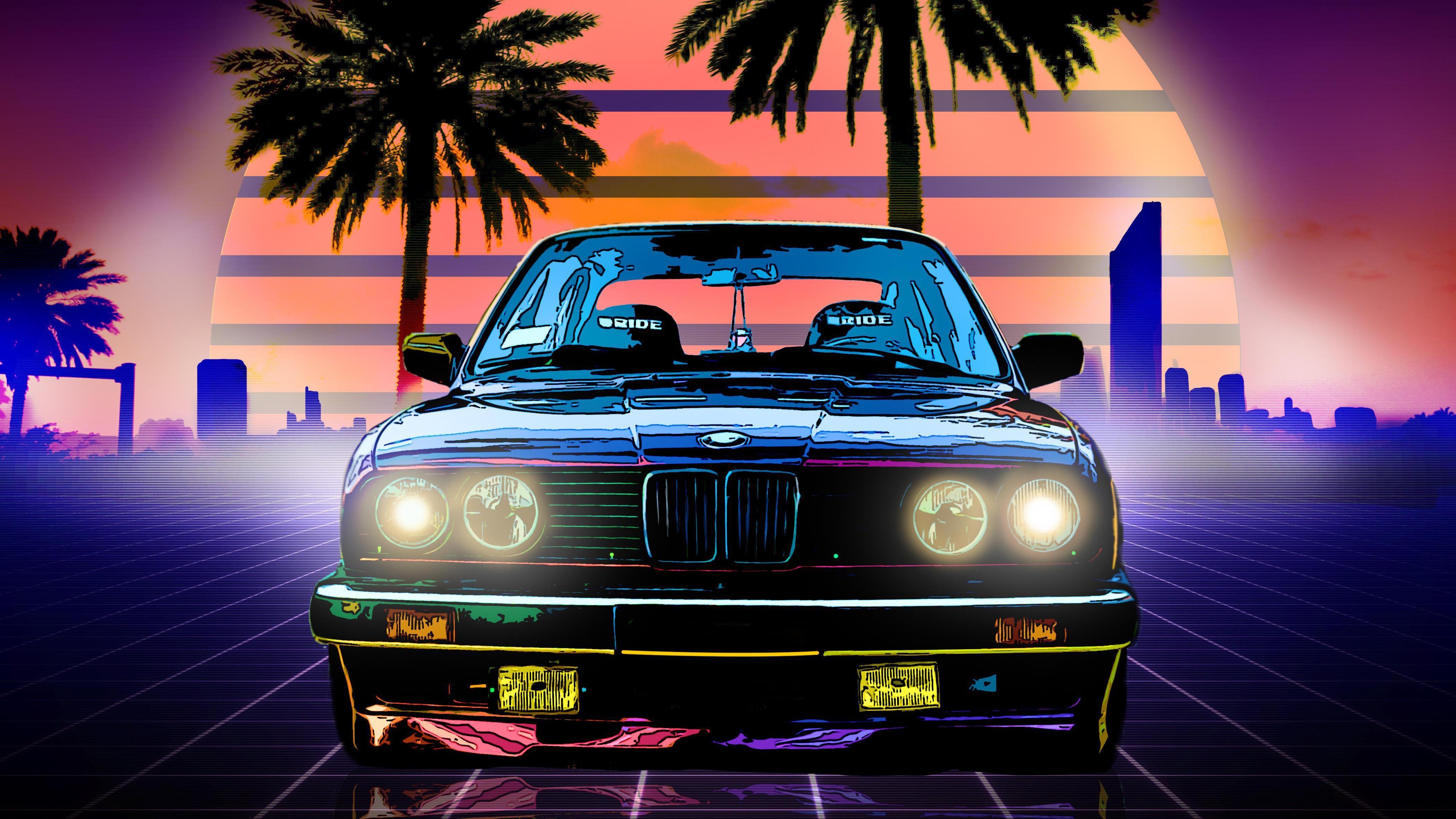 4200x2370 Bmw E30 Digital Art 4k, HD Artist, 4k Wallpaper, Image, Desktop