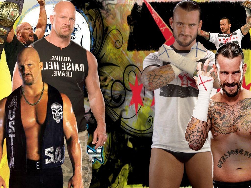 1030x770 CM Punk and Stone Cold Steve Austin Wallpaper. Enigmatic, Desktop