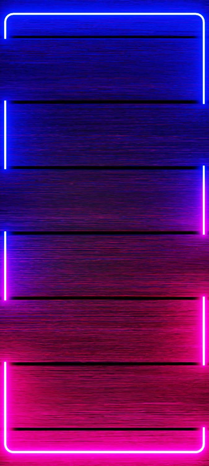 680x1500 Neon Borders iPhone Wallpaper HD, Phone