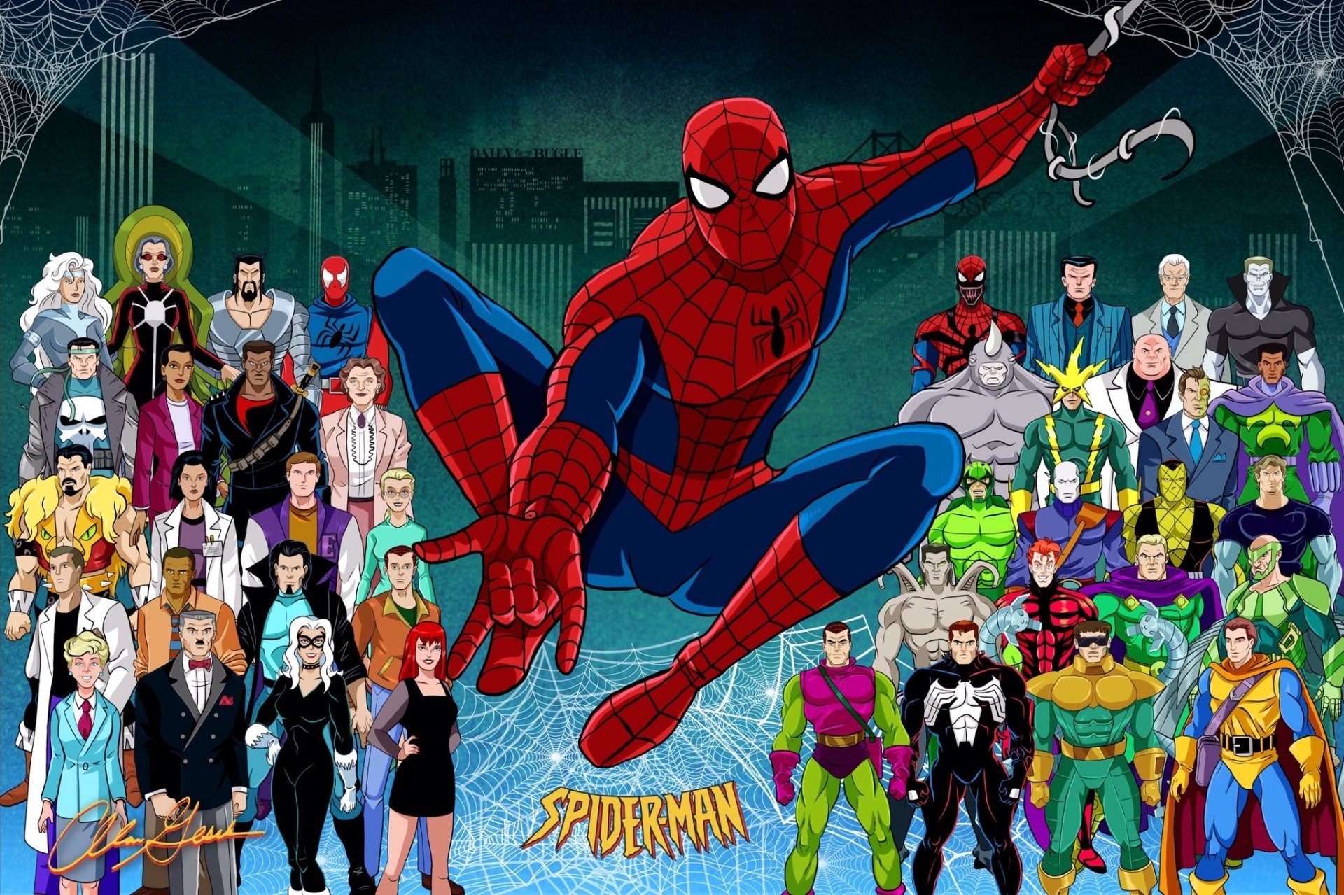 1920x1280 Spider Man: The Animated Series HD Wallpaper And Background Image, Desktop