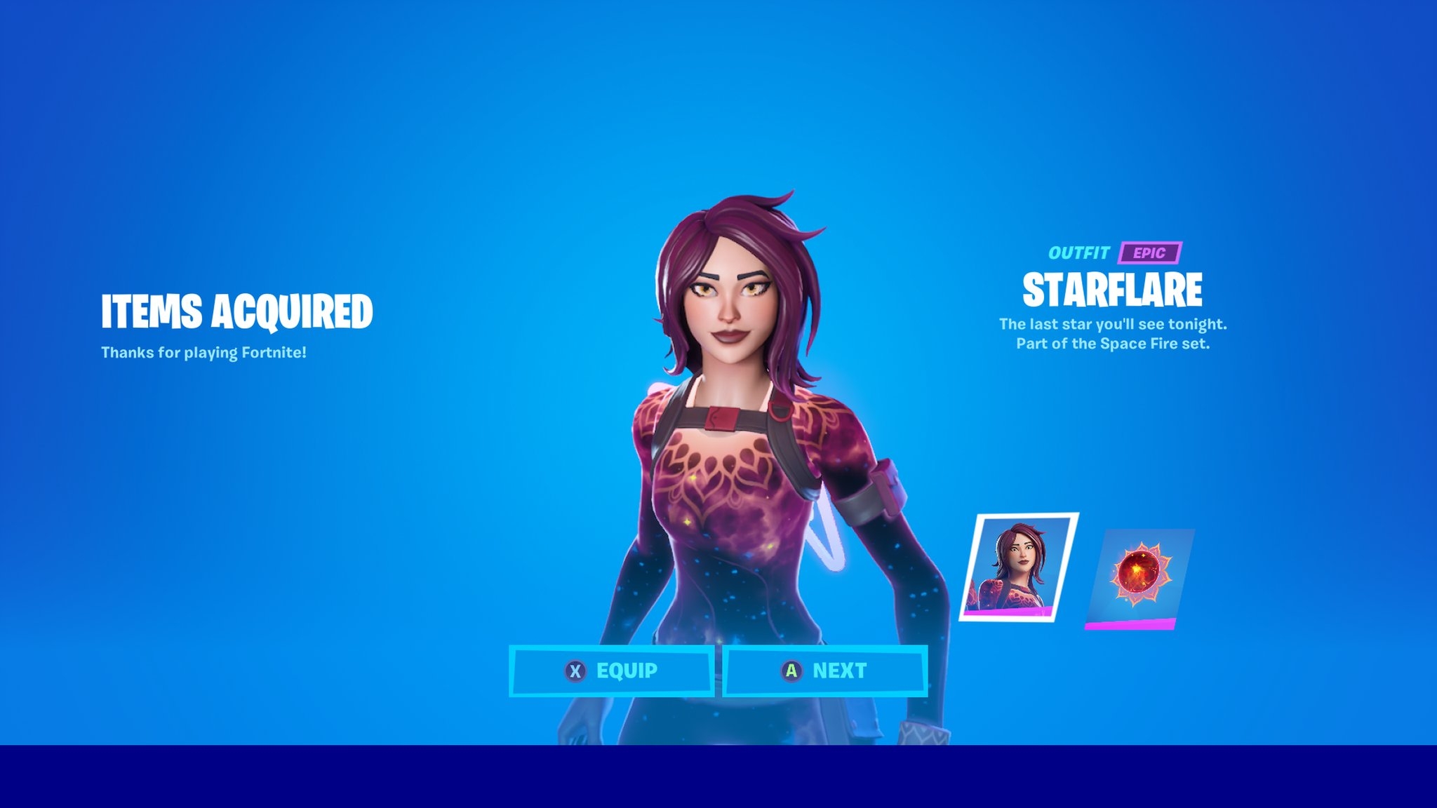 2050x1160 Starflare Fortnite wallpaper, Desktop