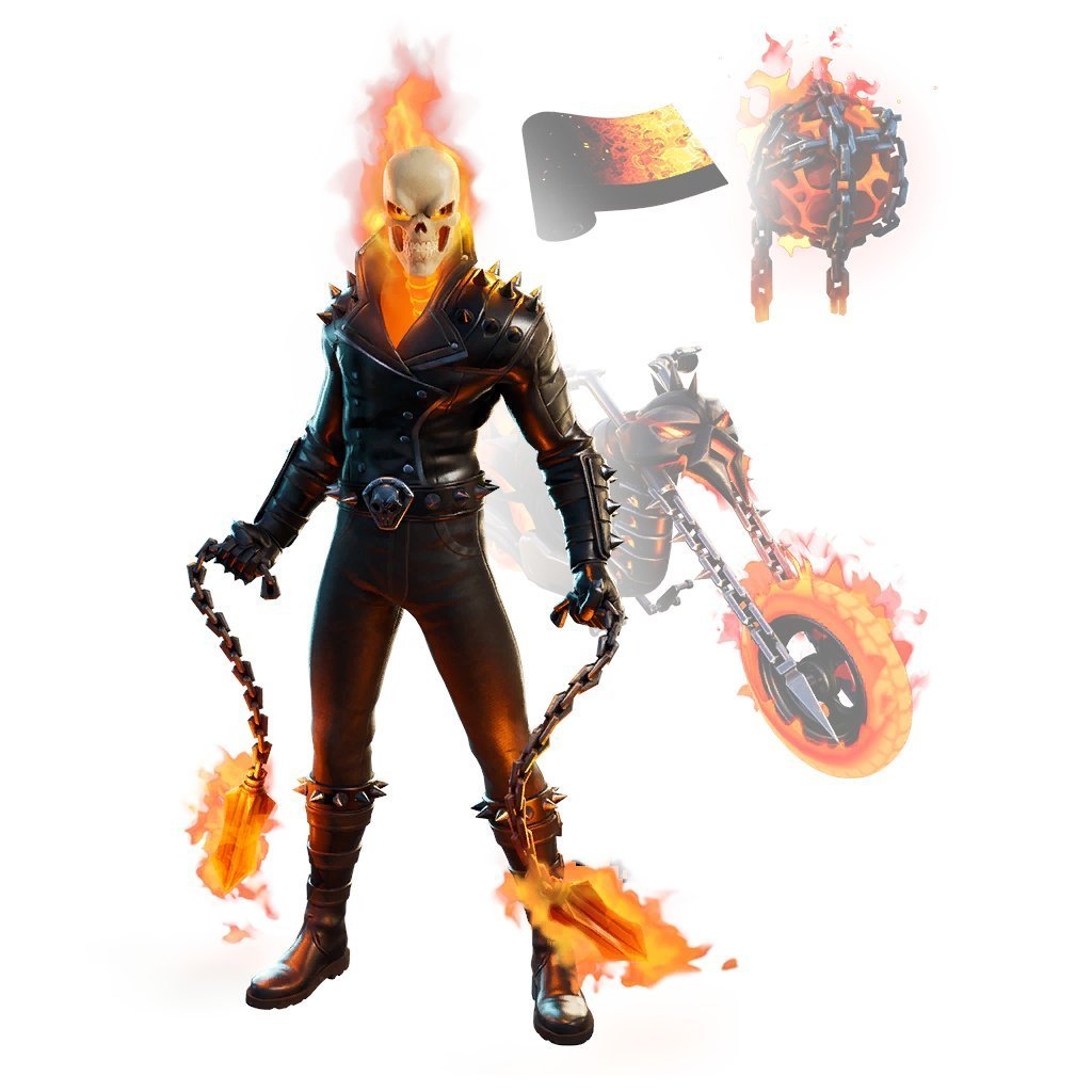 1030x1030 Ghost Rider Fortnite wallpaper, Phone