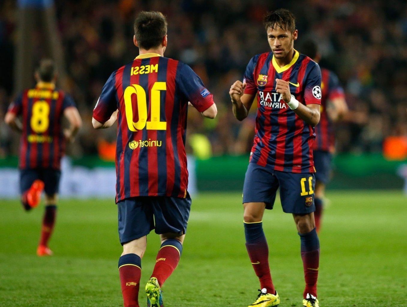 1360x1030 Messi and Neymar Wallpaper 2015, Desktop