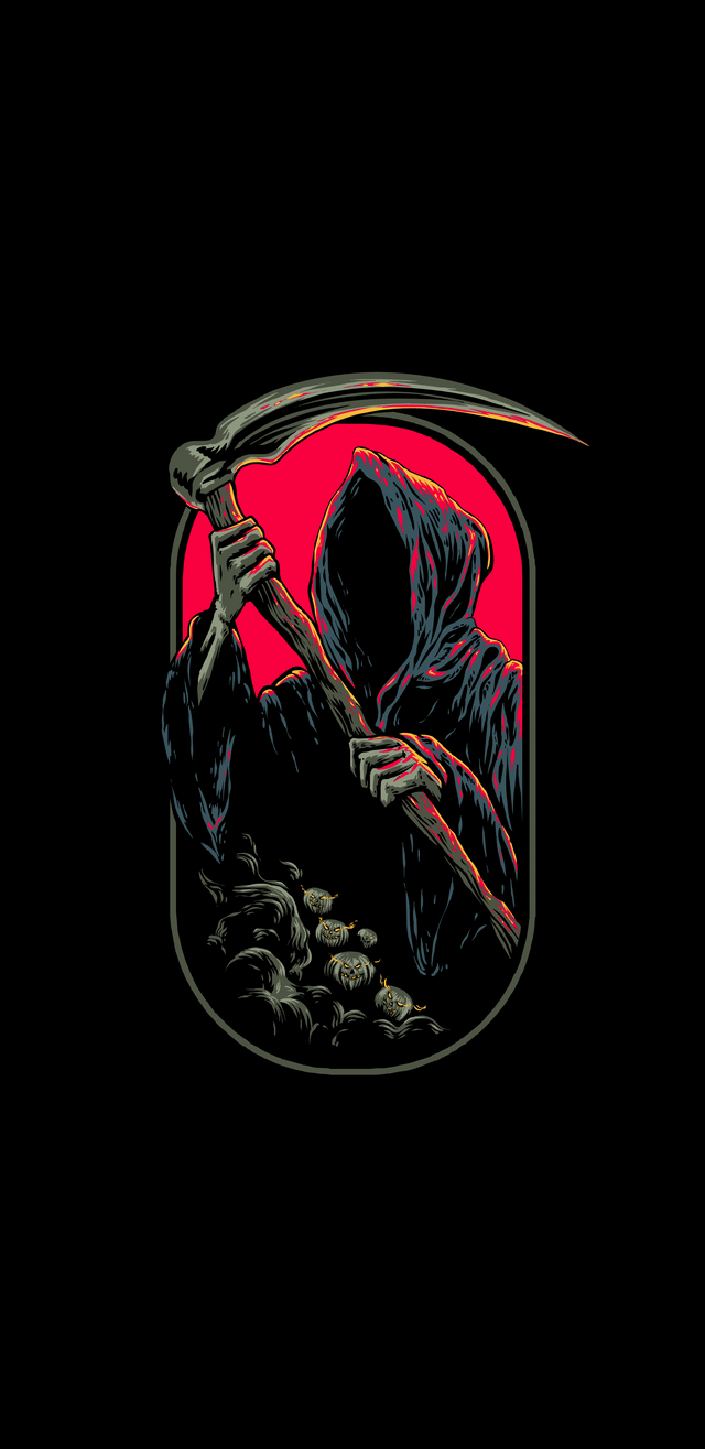 640x1320 Grim Reaper [2160x4440] Wallpaper, Phone