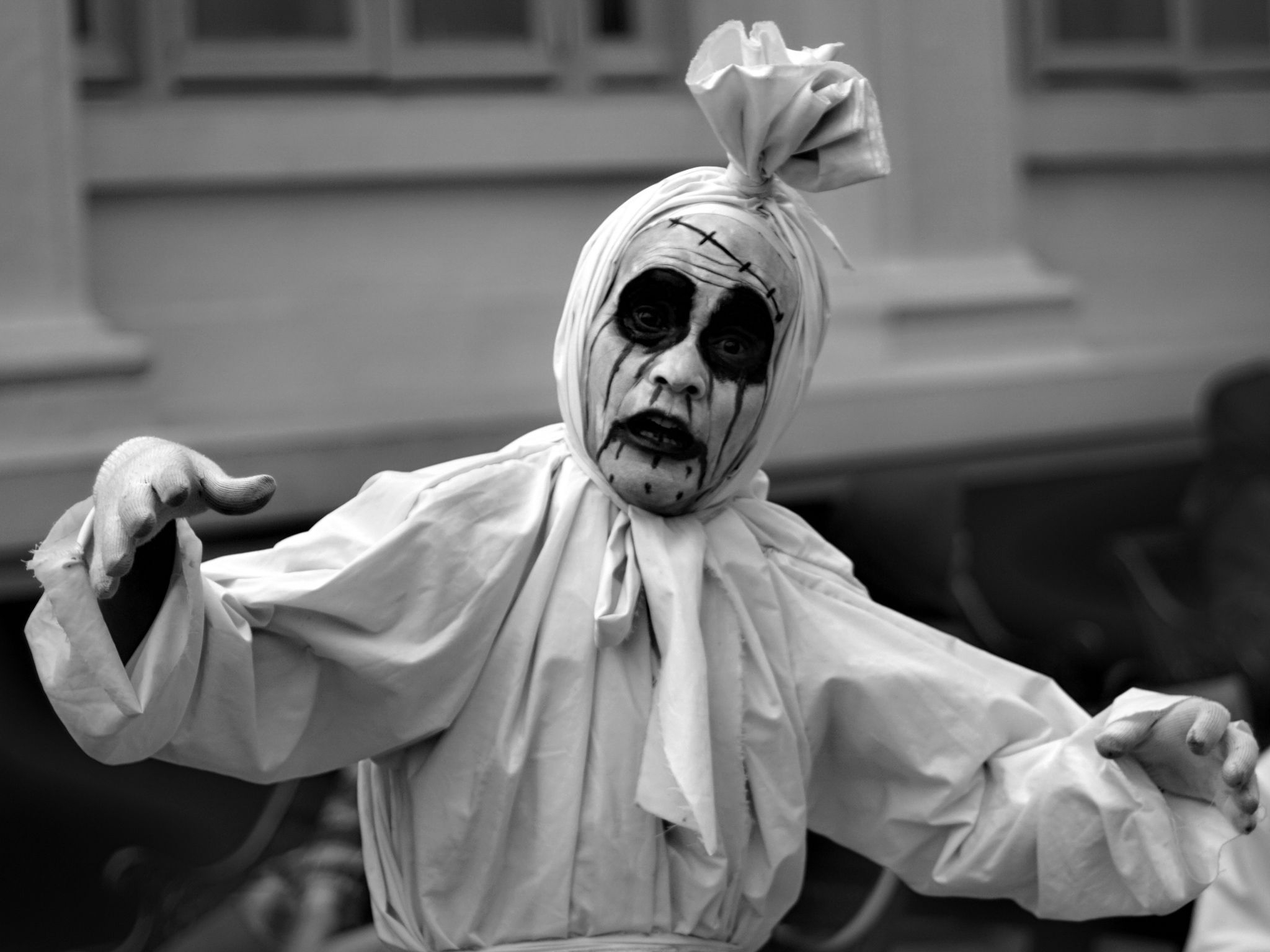 2050x1540 People have dressed up as ghosts to enforce lockdown in Indonesia, Desktop