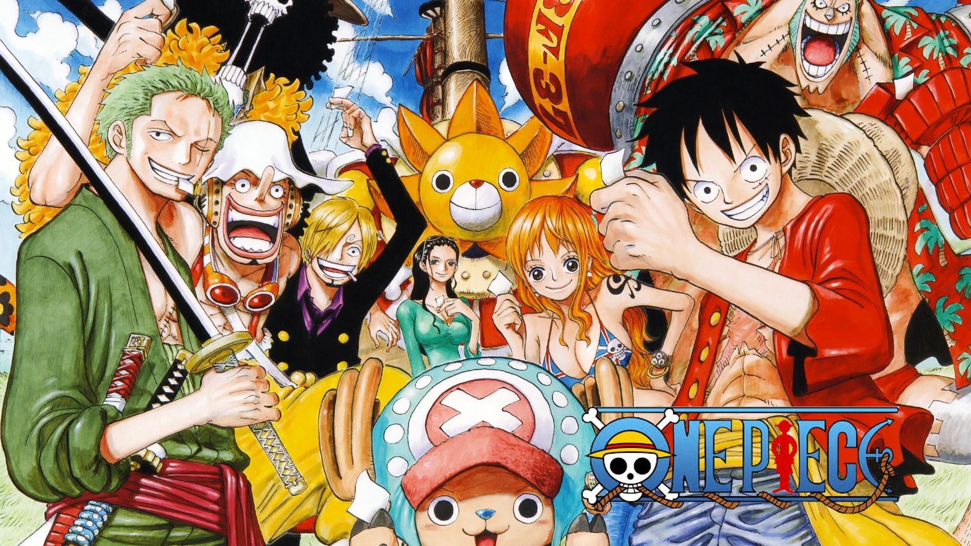 1920x1080 Straw Hat Crew, Desktop