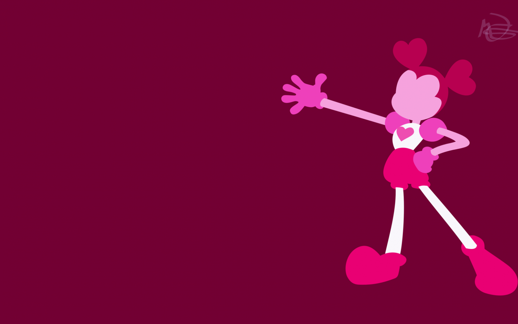 1680x1050 Free download Minimalist Spinel Vector Wallpaper OC stevenuniverse, Desktop